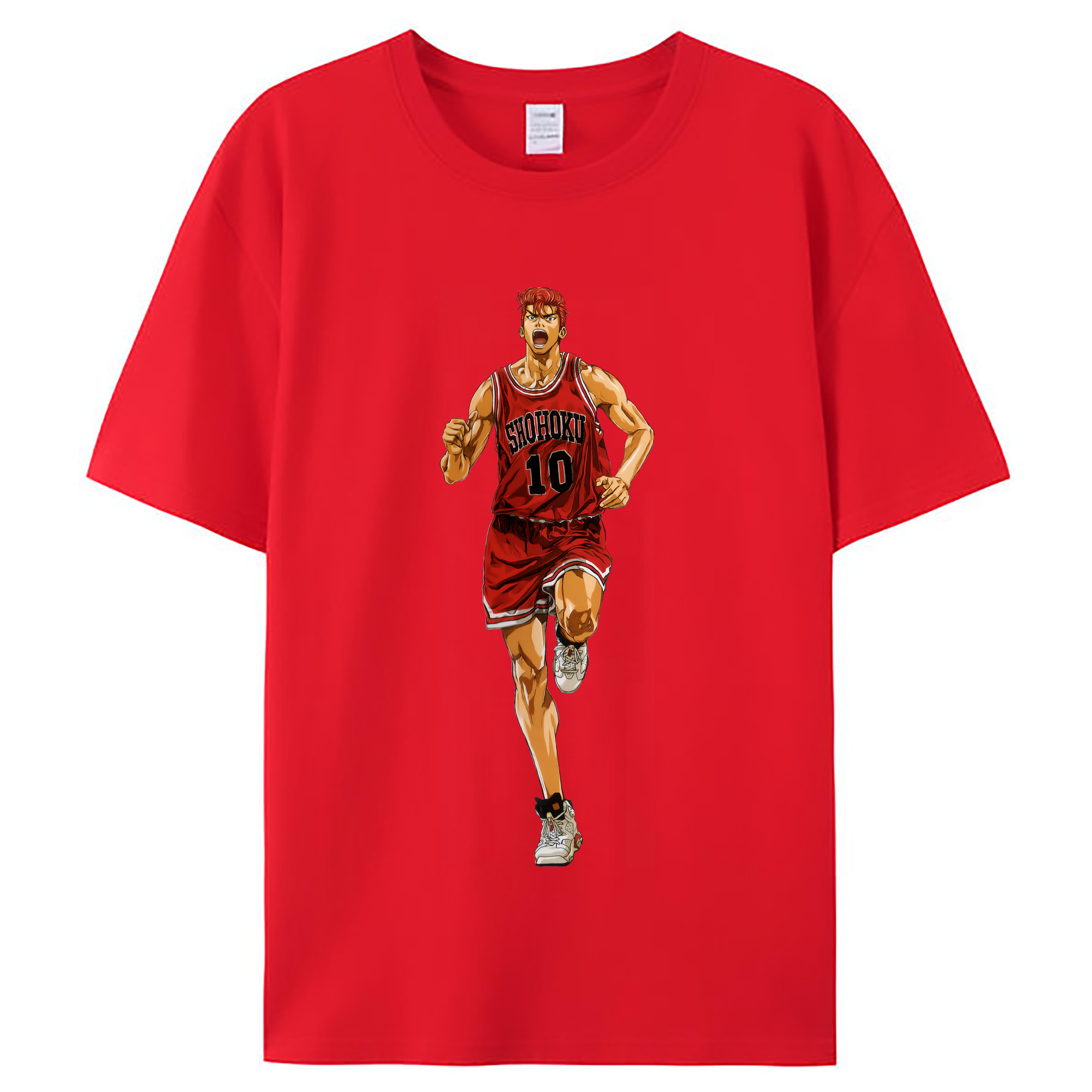 （画像用） SLAM DUNK／スラムダンク レディースカジュアルプリントTシャツ（綿100％）