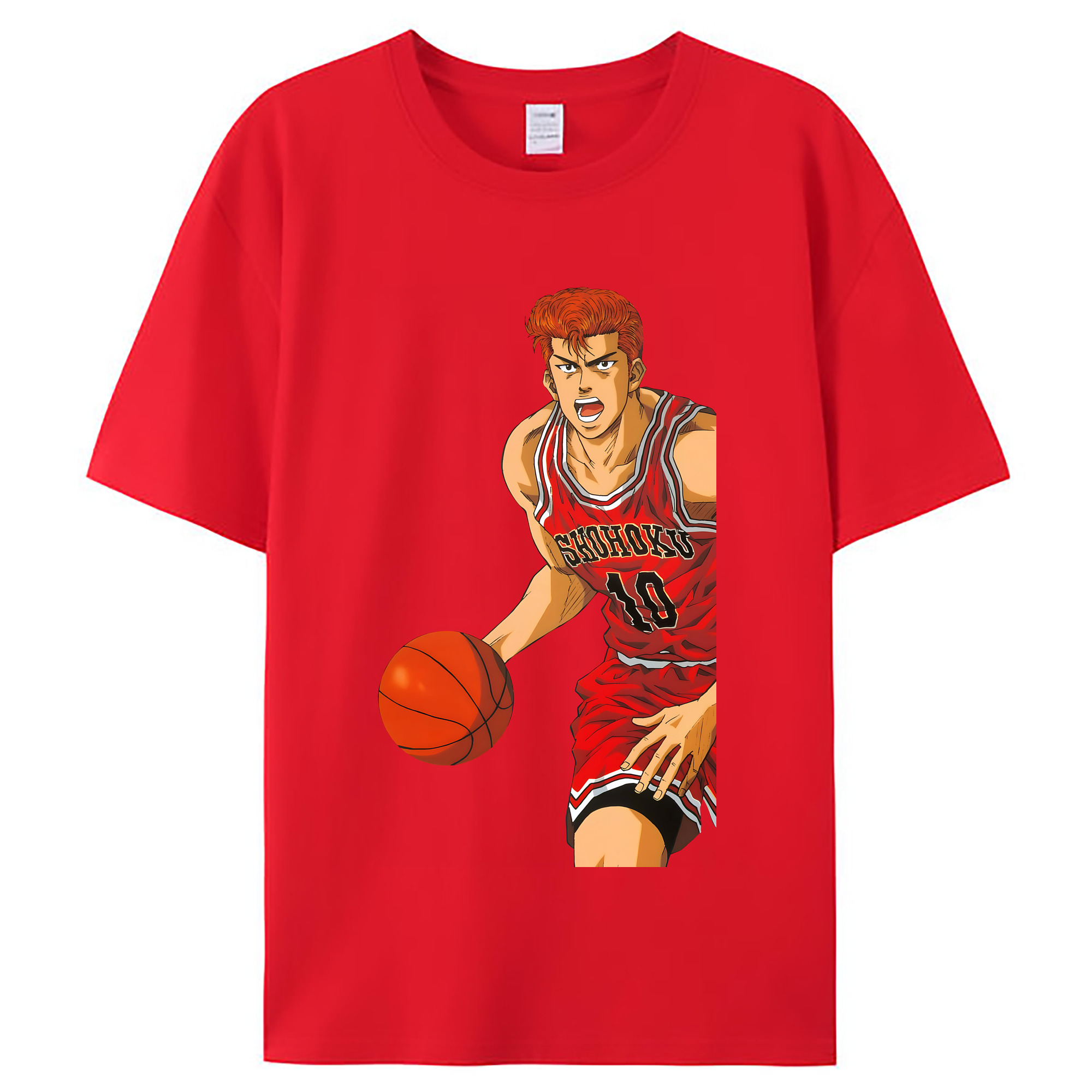 （画像用） SLAM DUNK／スラムダンク レディースカジュアルプリントTシャツ（綿100％）