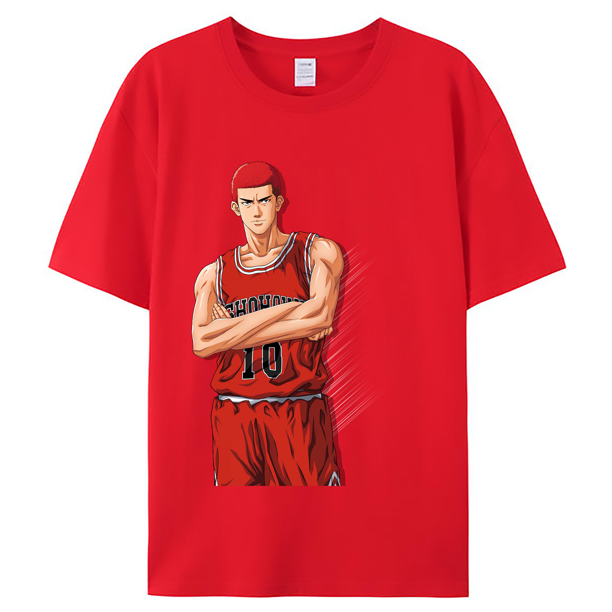 （画像用） SLAM DUNK／スラムダンク レディースカジュアルプリントTシャツ（綿100％）
