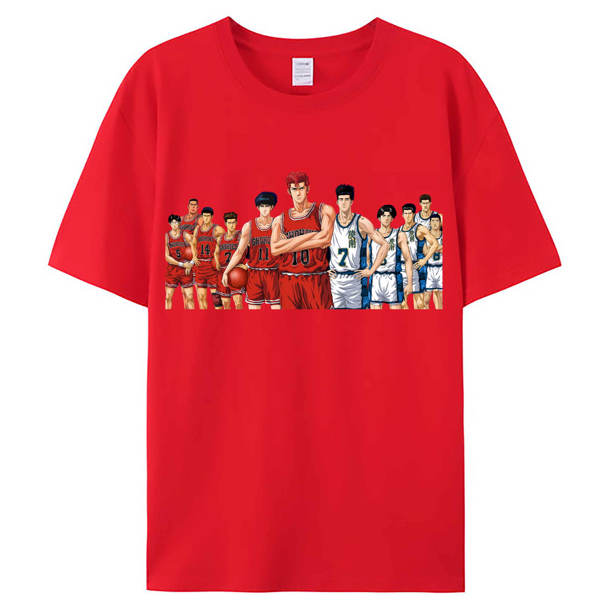 （画像用） SLAM DUNK／スラムダンク レディースカジュアルプリントTシャツ（綿100％）