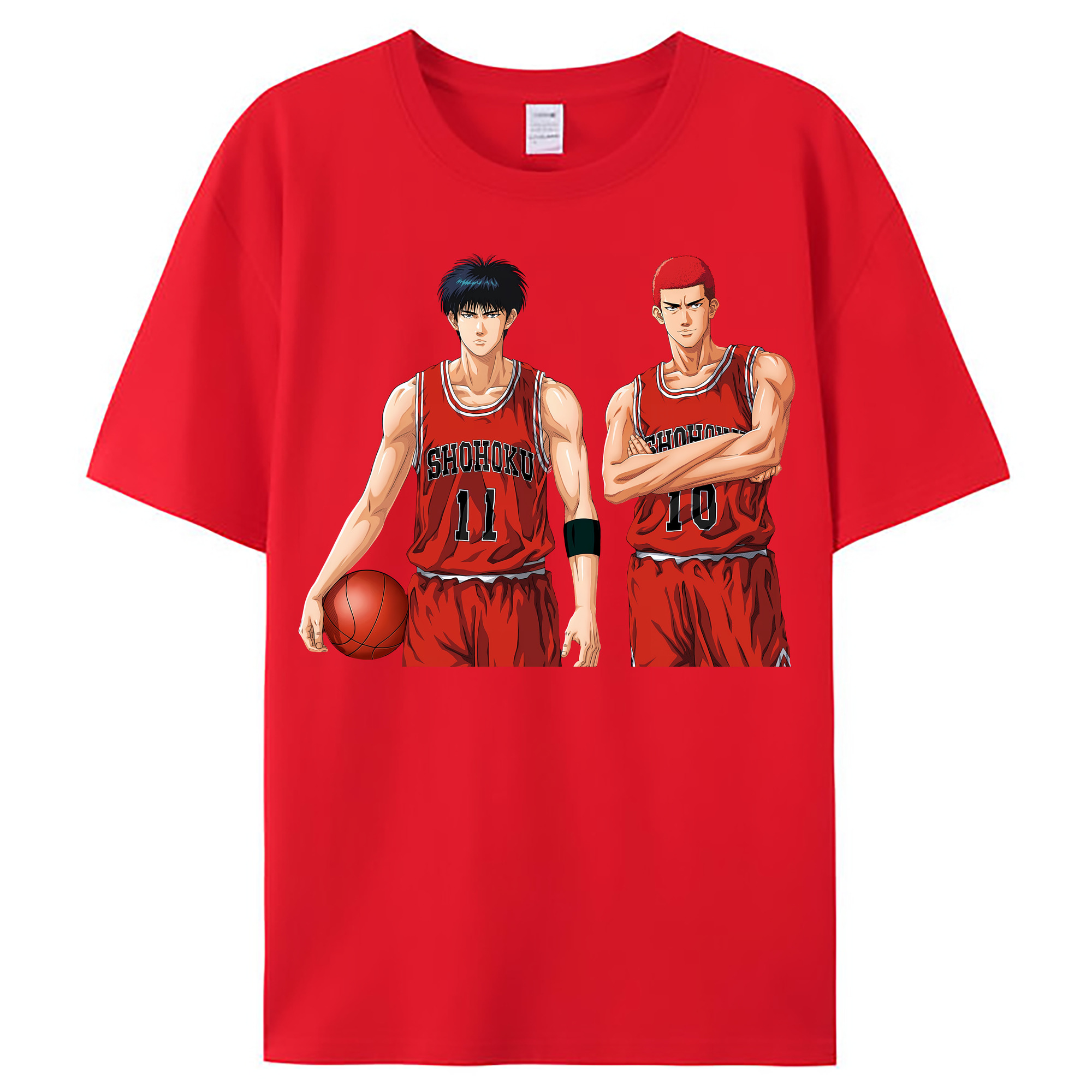 （画像用） SLAM DUNK／スラムダンク レディースカジュアルプリントTシャツ（綿100％）