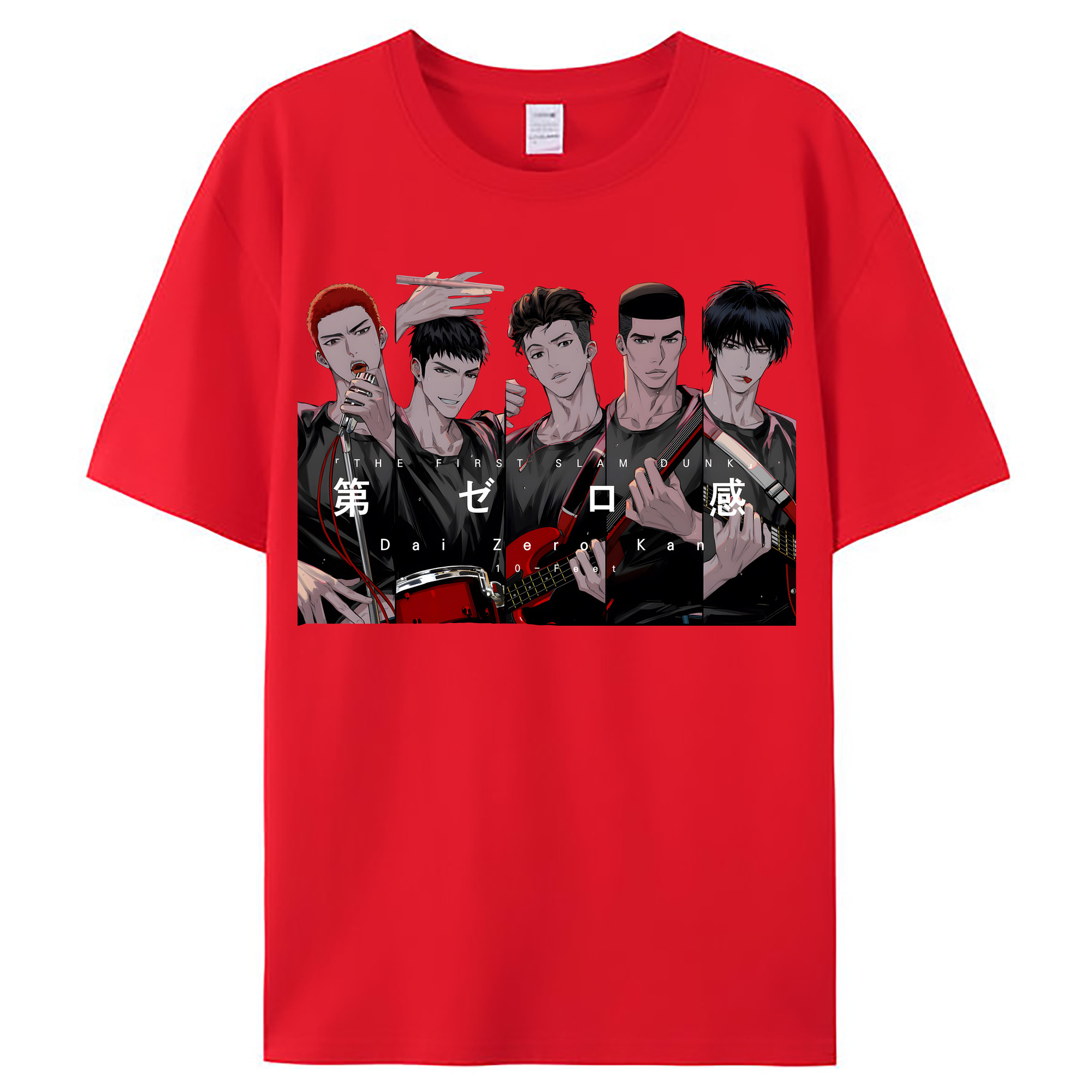 （画像用） SLAM DUNK／スラムダンク レディースカジュアルプリントTシャツ（綿100％）