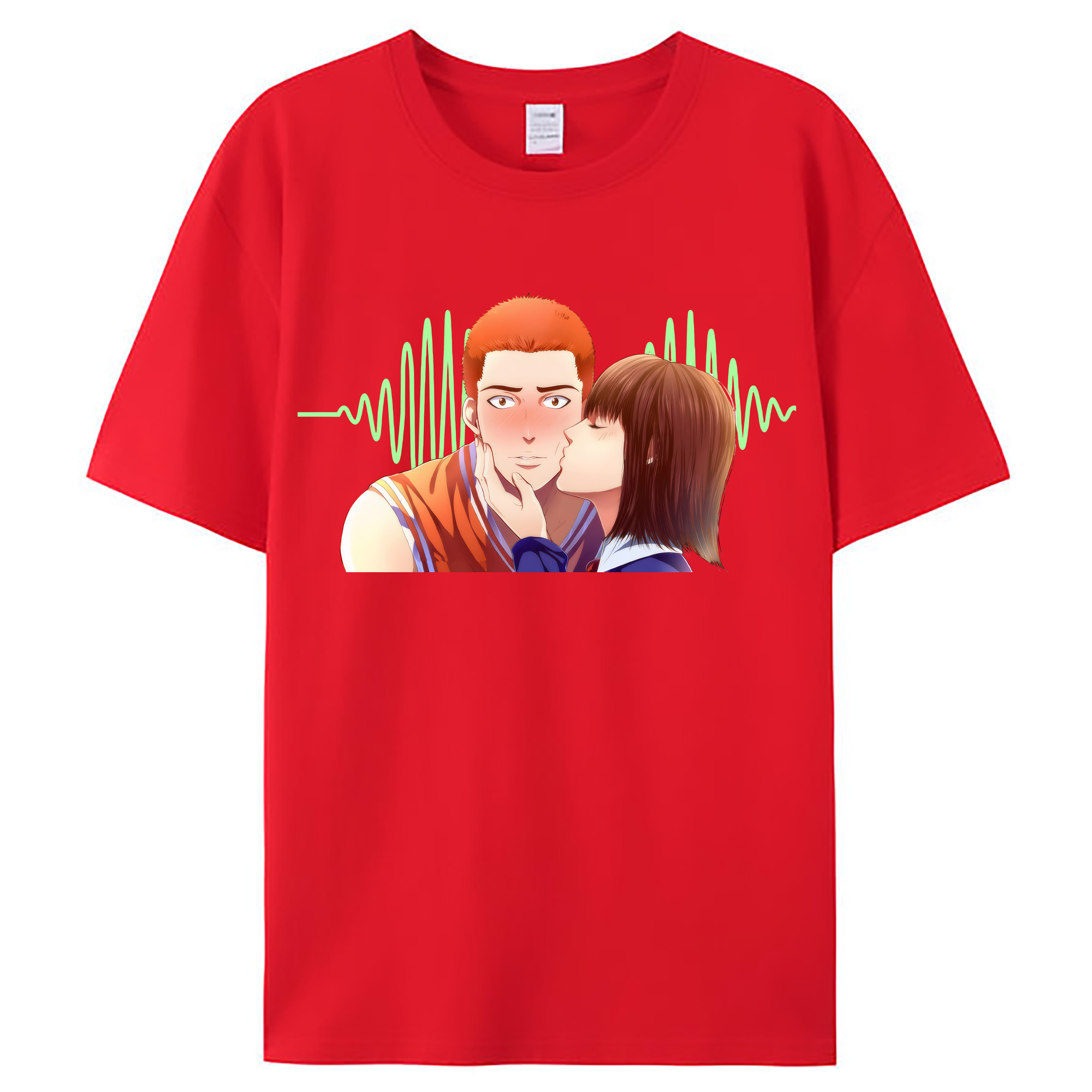 （画像用） SLAM DUNK／スラムダンク レディースカジュアルプリントTシャツ（綿100％）