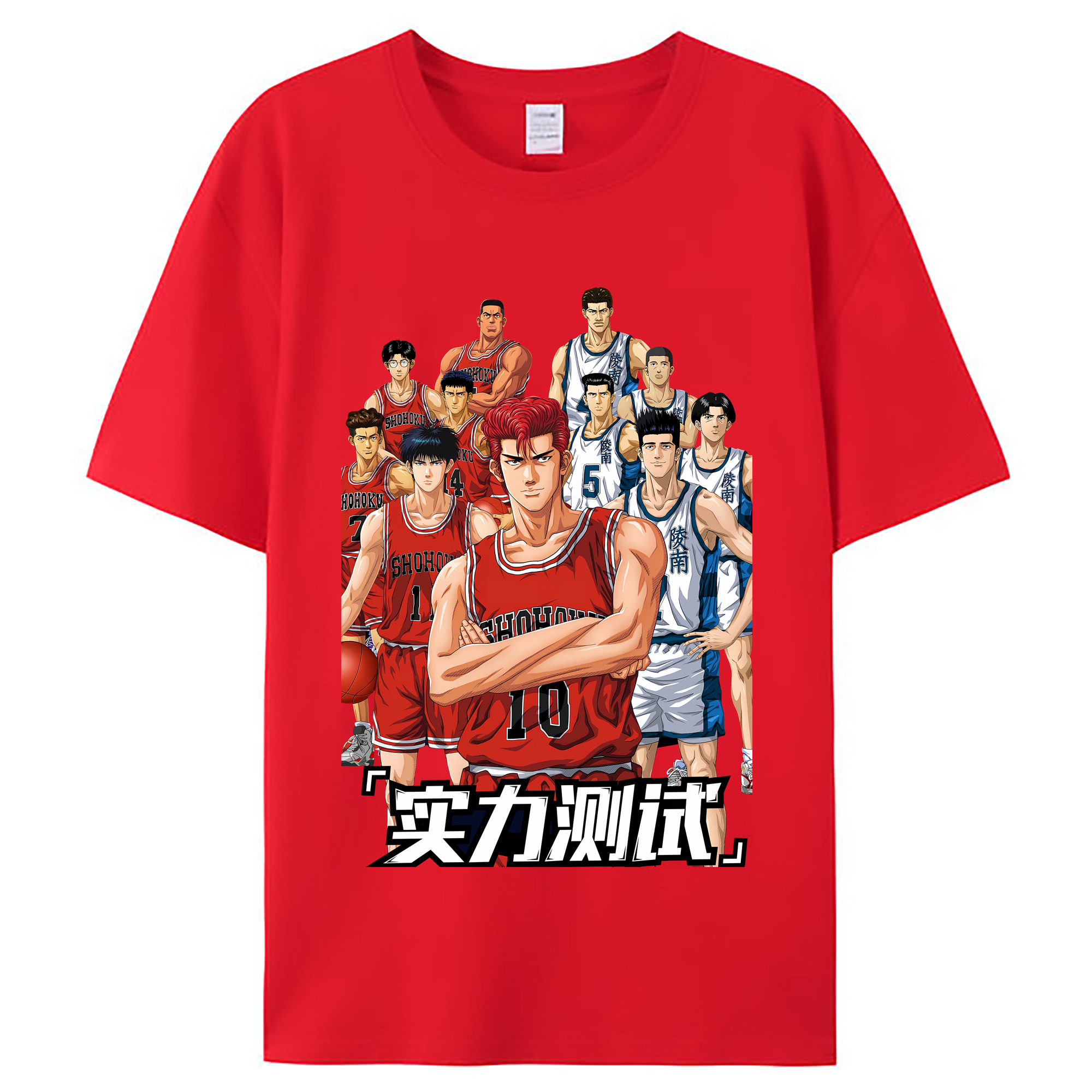 （画像用） SLAM DUNK／スラムダンク レディースカジュアルプリントTシャツ（綿100％）