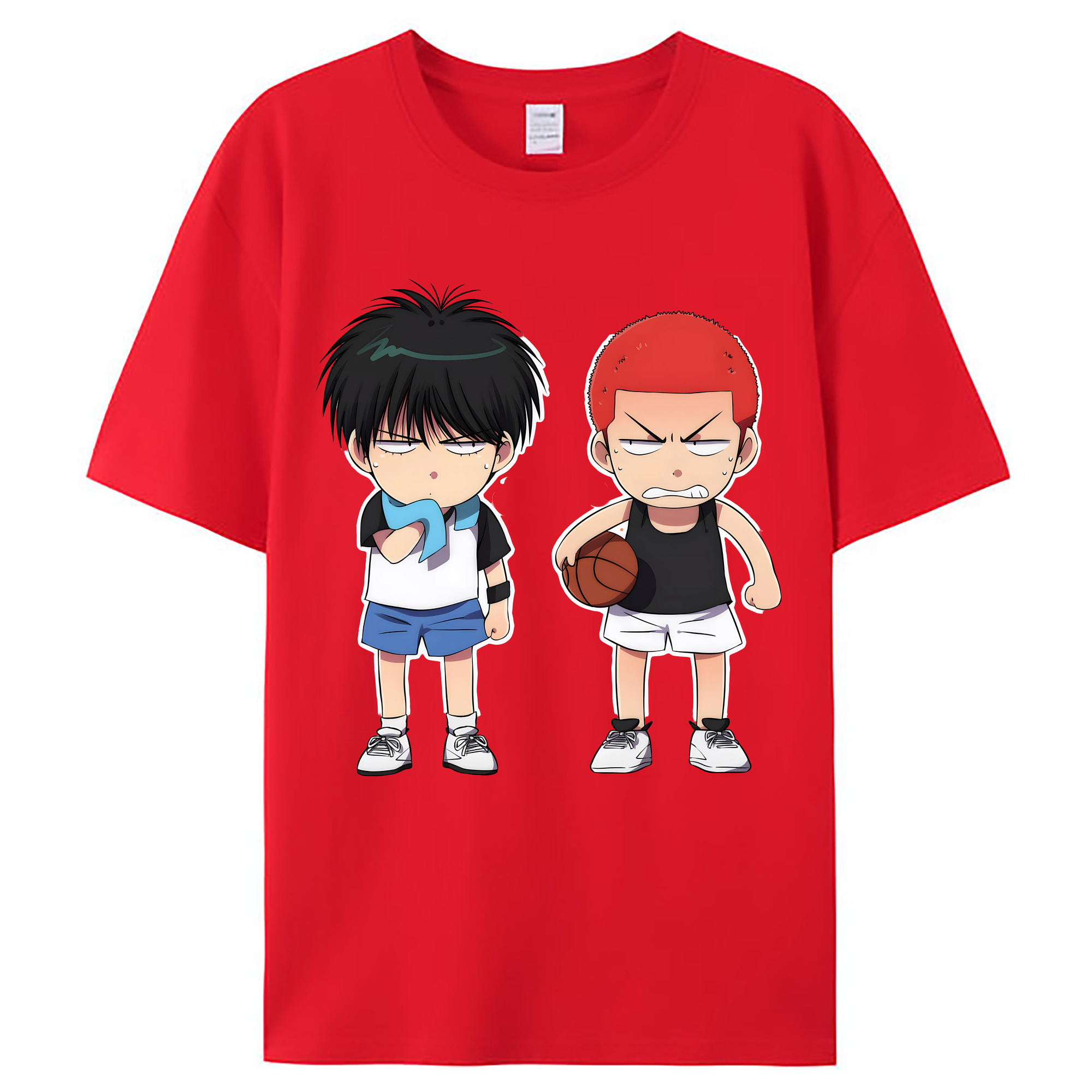 （画像用） SLAM DUNK／スラムダンク レディースカジュアルプリントTシャツ（綿100％）