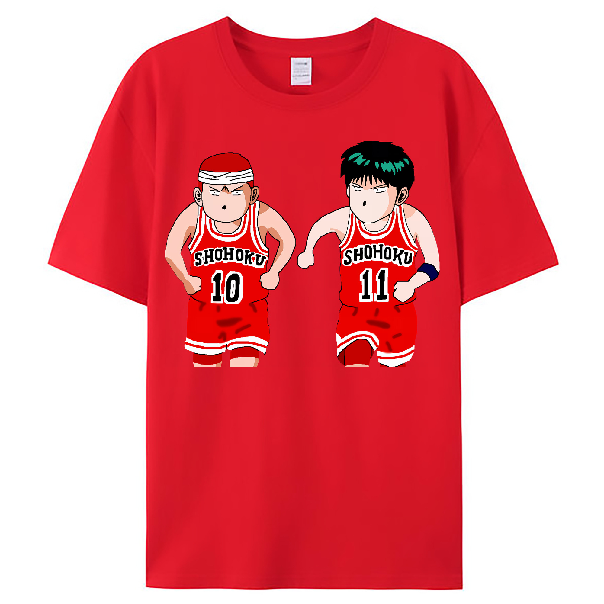（画像用） SLAM DUNK／スラムダンク レディースカジュアルプリントTシャツ（綿100％）