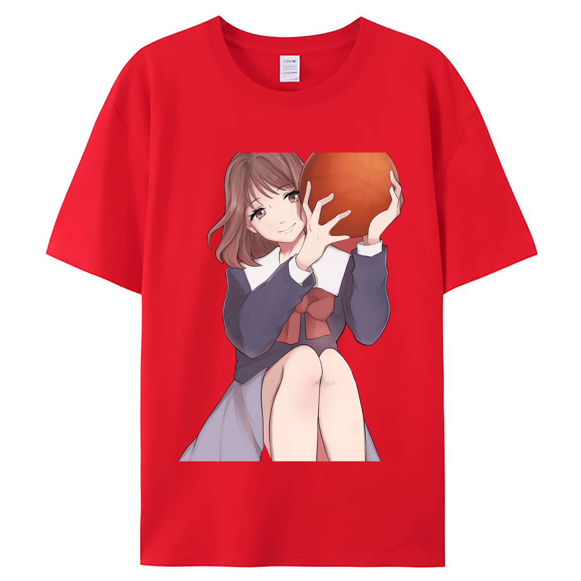 （画像用） SLAM DUNK／スラムダンク レディースカジュアルプリントTシャツ（綿100％）