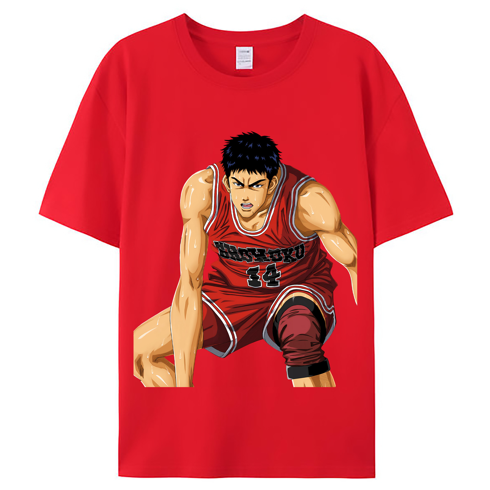 （画像用） SLAM DUNK／スラムダンク レディースカジュアルプリントTシャツ（綿100％）