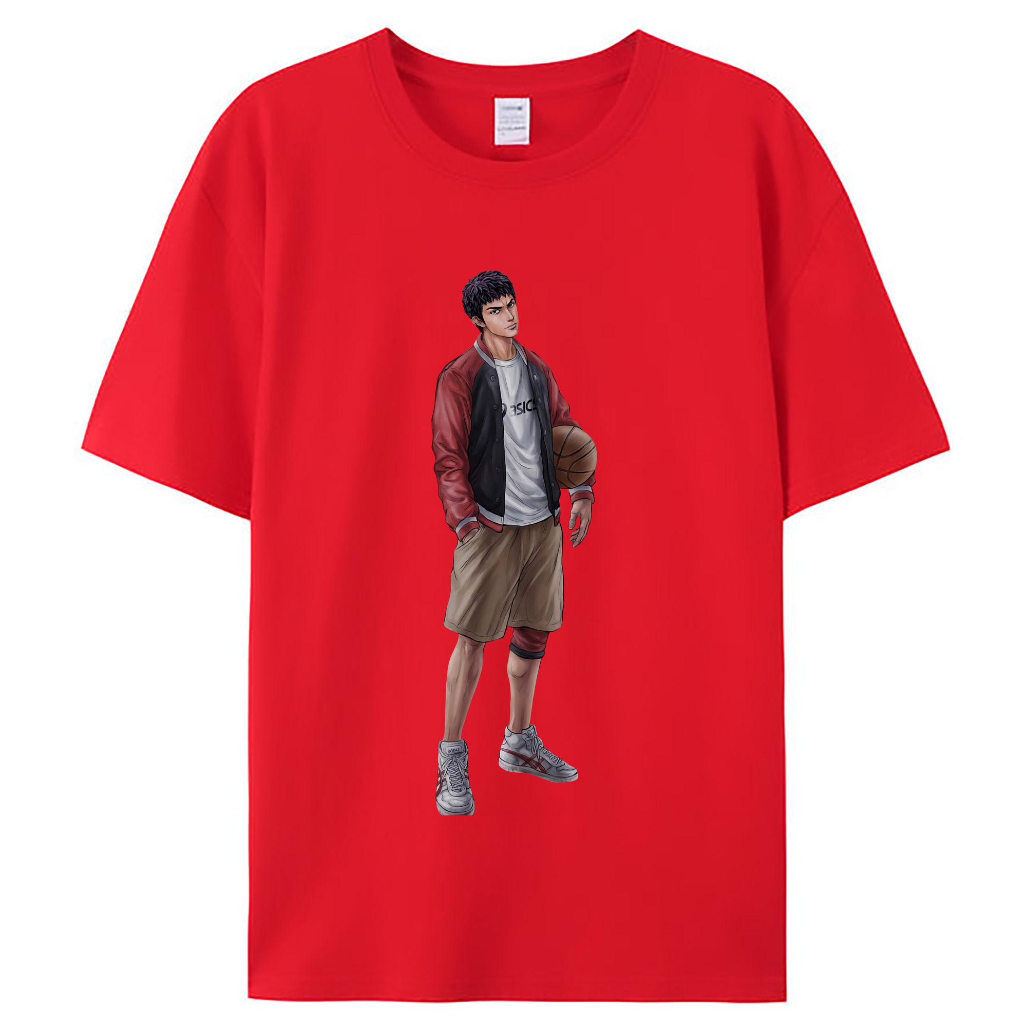 （画像用） SLAM DUNK／スラムダンク レディースカジュアルプリントTシャツ（綿100％）