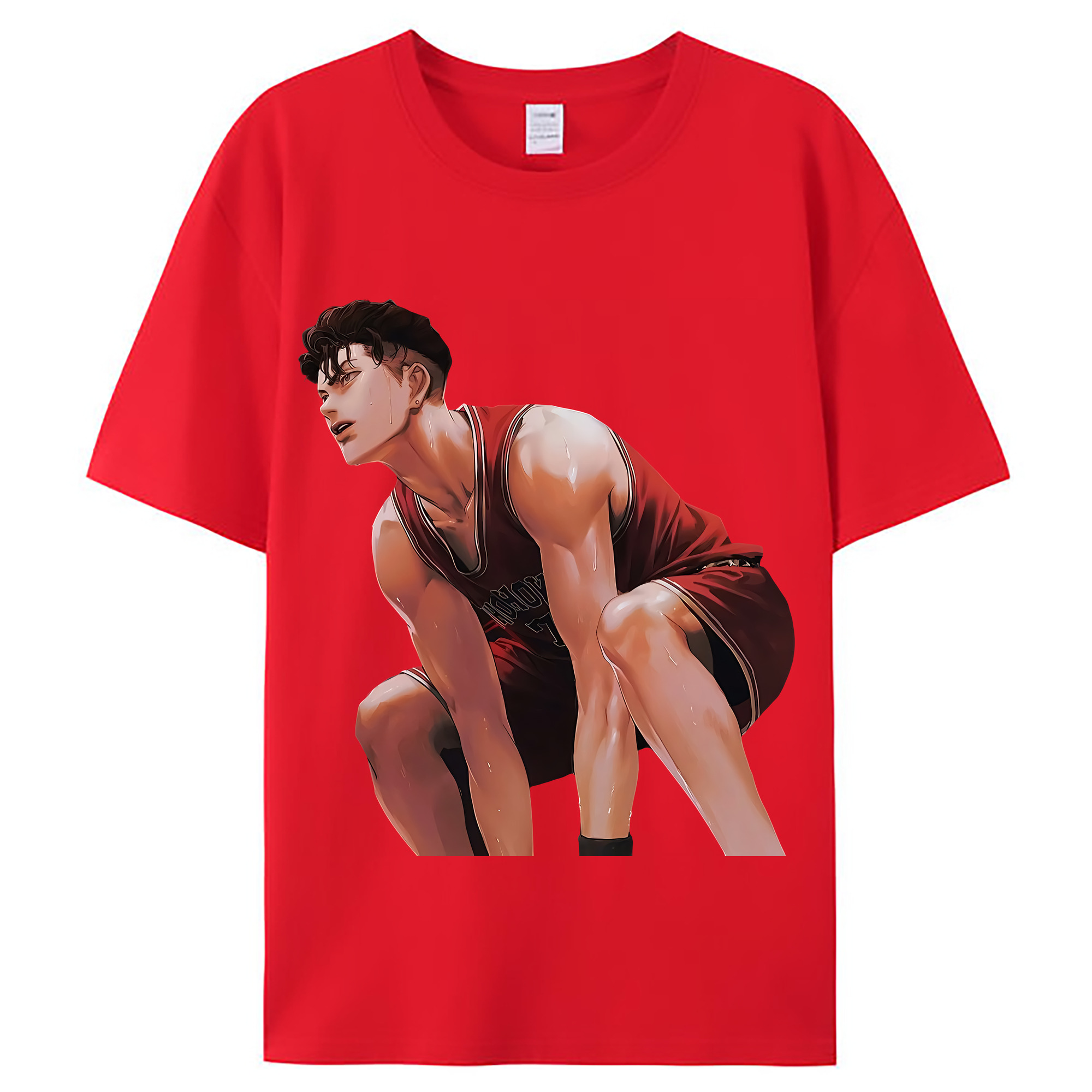 （画像用） SLAM DUNK／スラムダンク レディースカジュアルプリントTシャツ（綿100％）