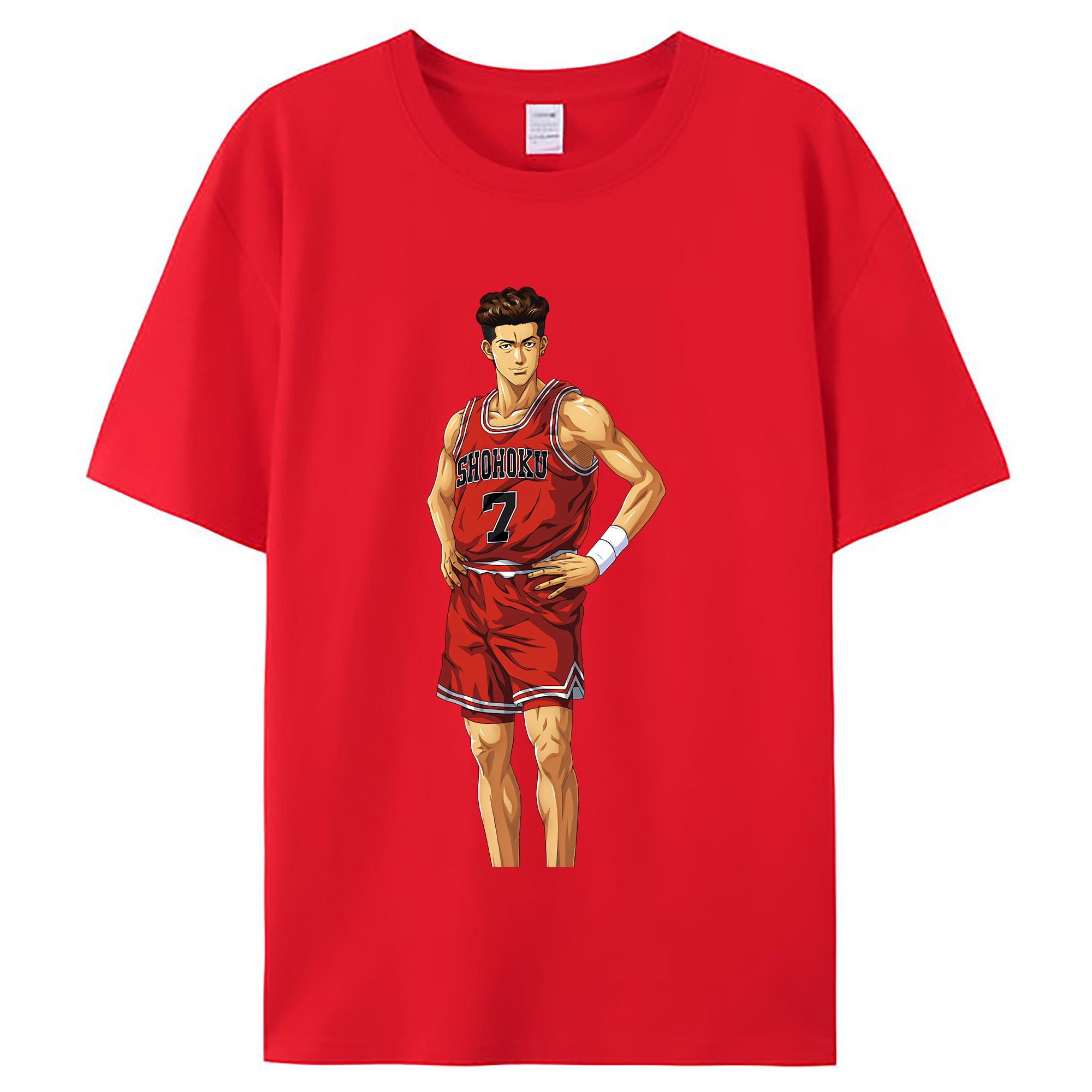（画像用） SLAM DUNK／スラムダンク レディースカジュアルプリントTシャツ（綿100％）