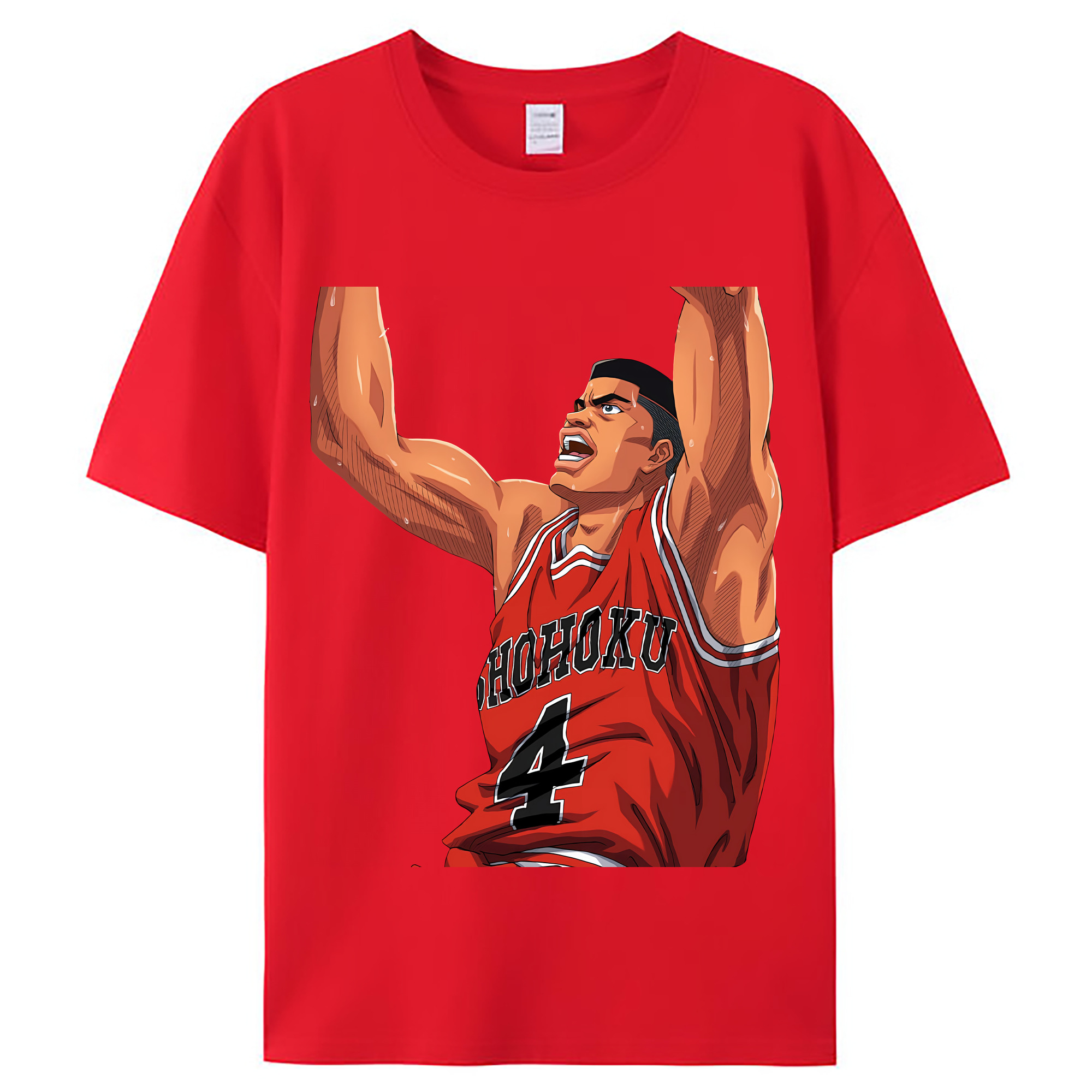 （画像用） SLAM DUNK／スラムダンク レディースカジュアルプリントTシャツ（綿100％）