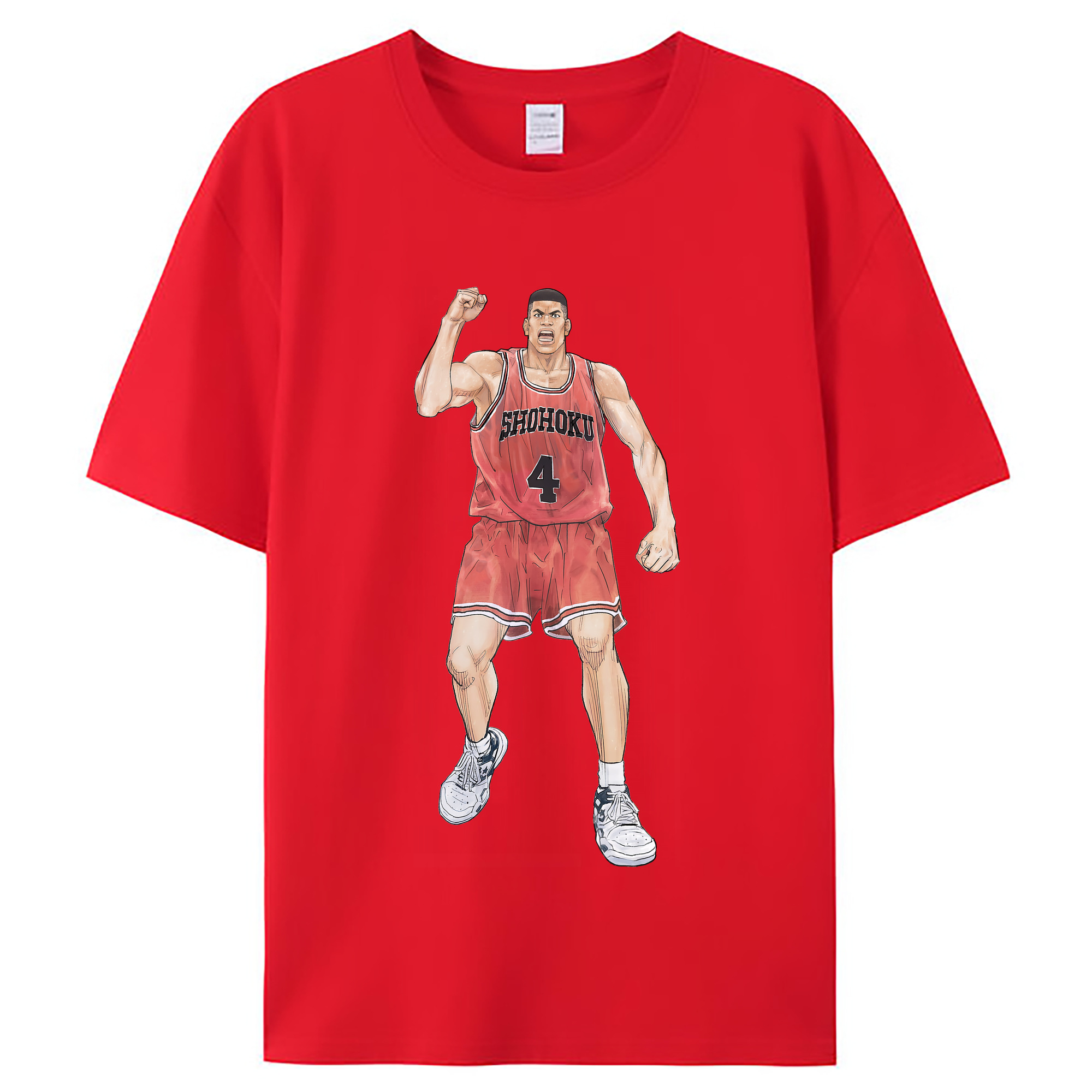 （画像用） SLAM DUNK／スラムダンク レディースカジュアルプリントTシャツ（綿100％）