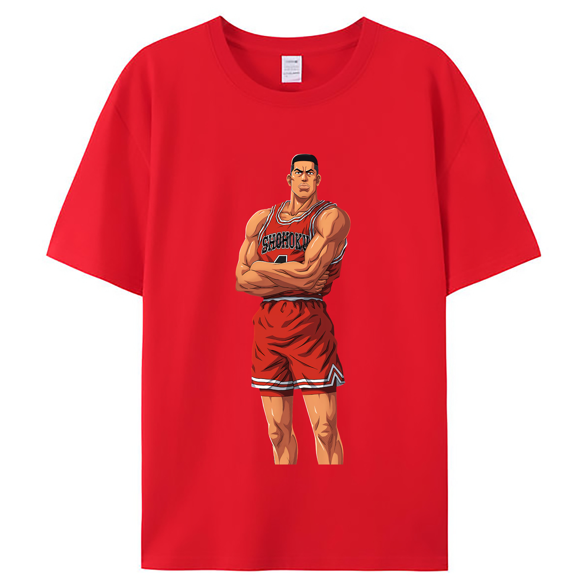 （画像用） SLAM DUNK／スラムダンク レディースカジュアルプリントTシャツ（綿100％）