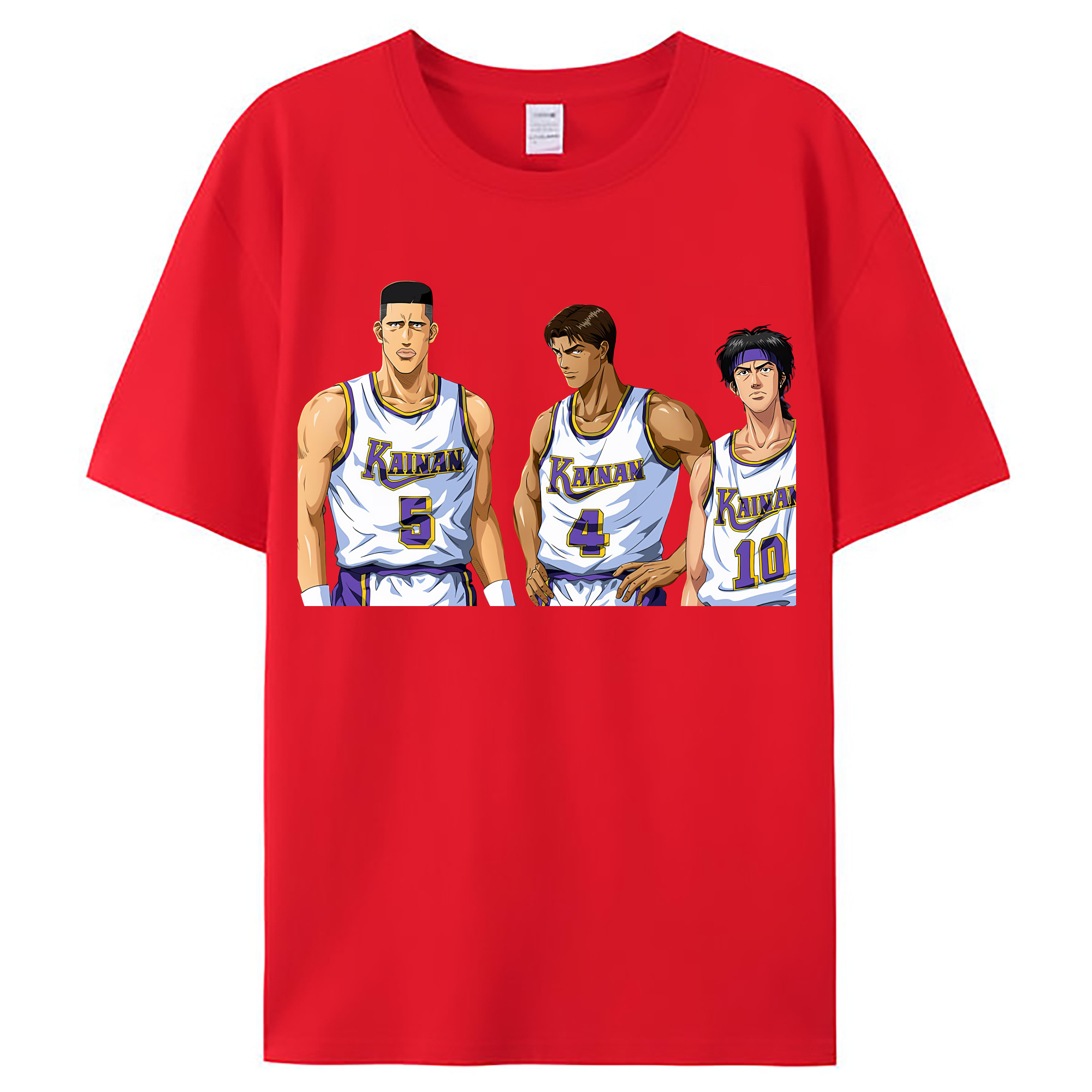 （画像用） SLAM DUNK／スラムダンク レディースカジュアルプリントTシャツ（綿100％）