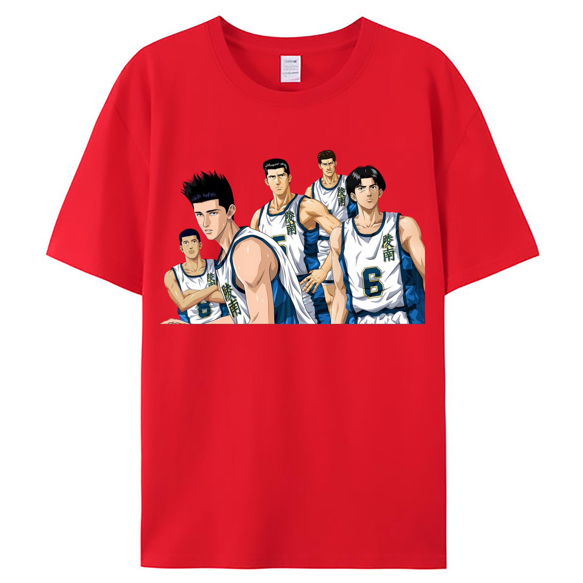 （画像用） SLAM DUNK／スラムダンク レディースカジュアルプリントTシャツ（綿100％）