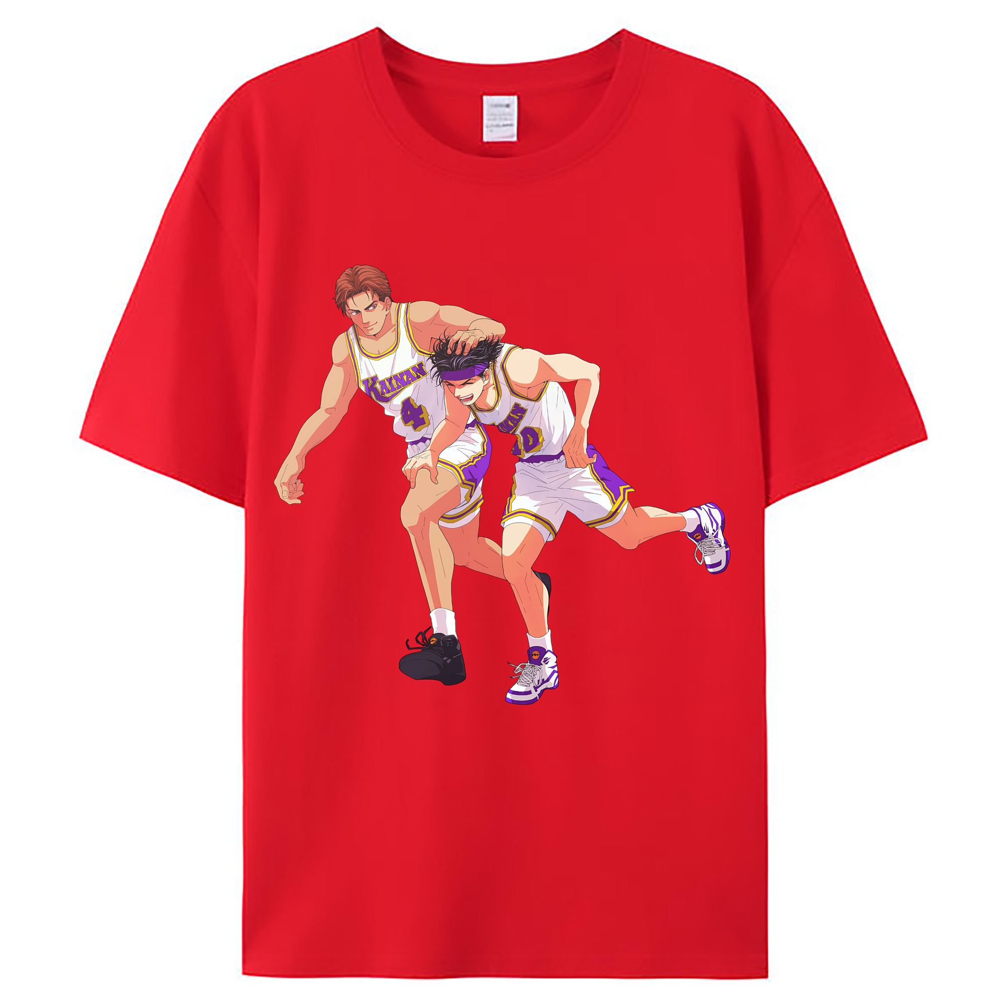 （画像用） SLAM DUNK／スラムダンク レディースカジュアルプリントTシャツ（綿100％）