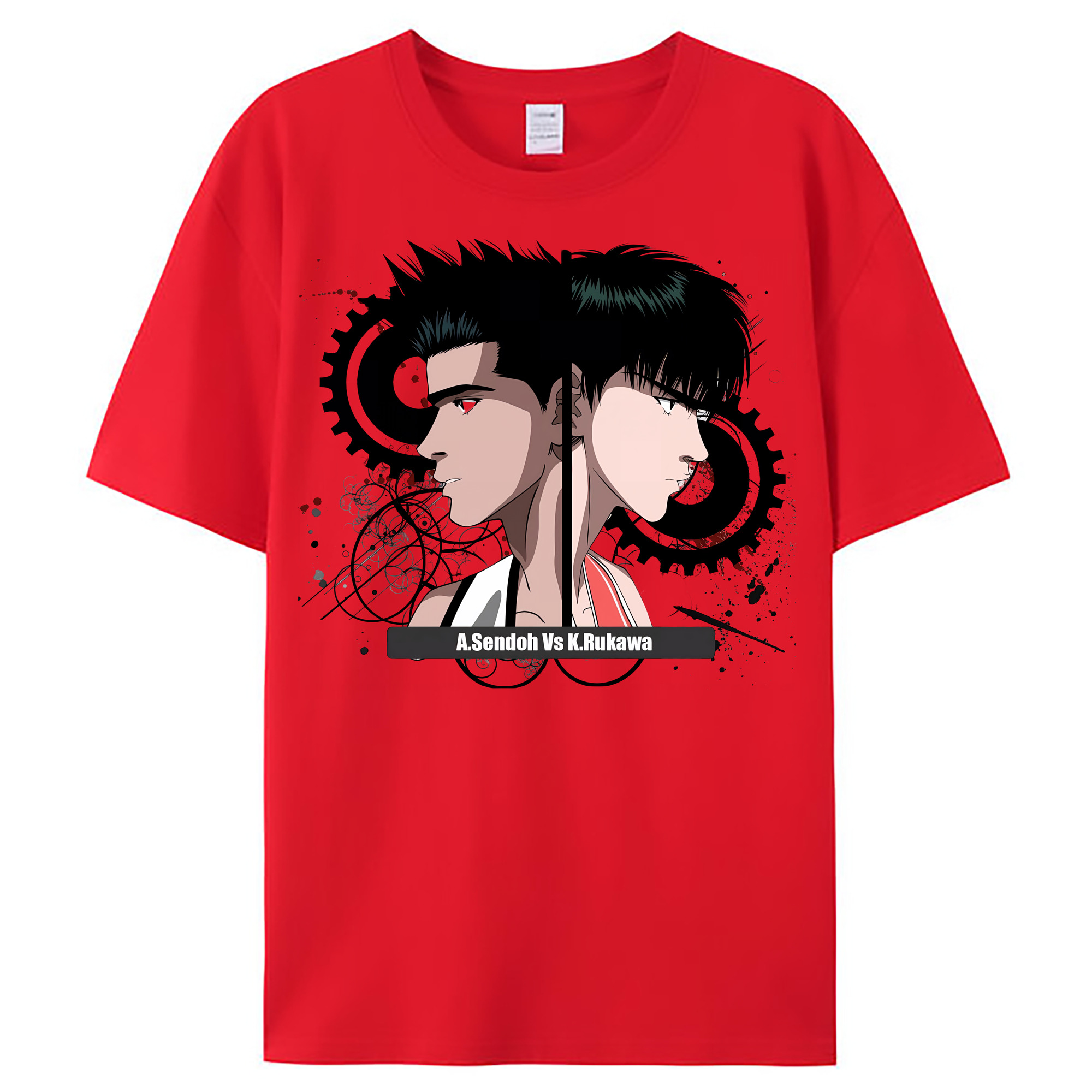 （画像用） SLAM DUNK／スラムダンク レディースカジュアルプリントTシャツ（綿100％）