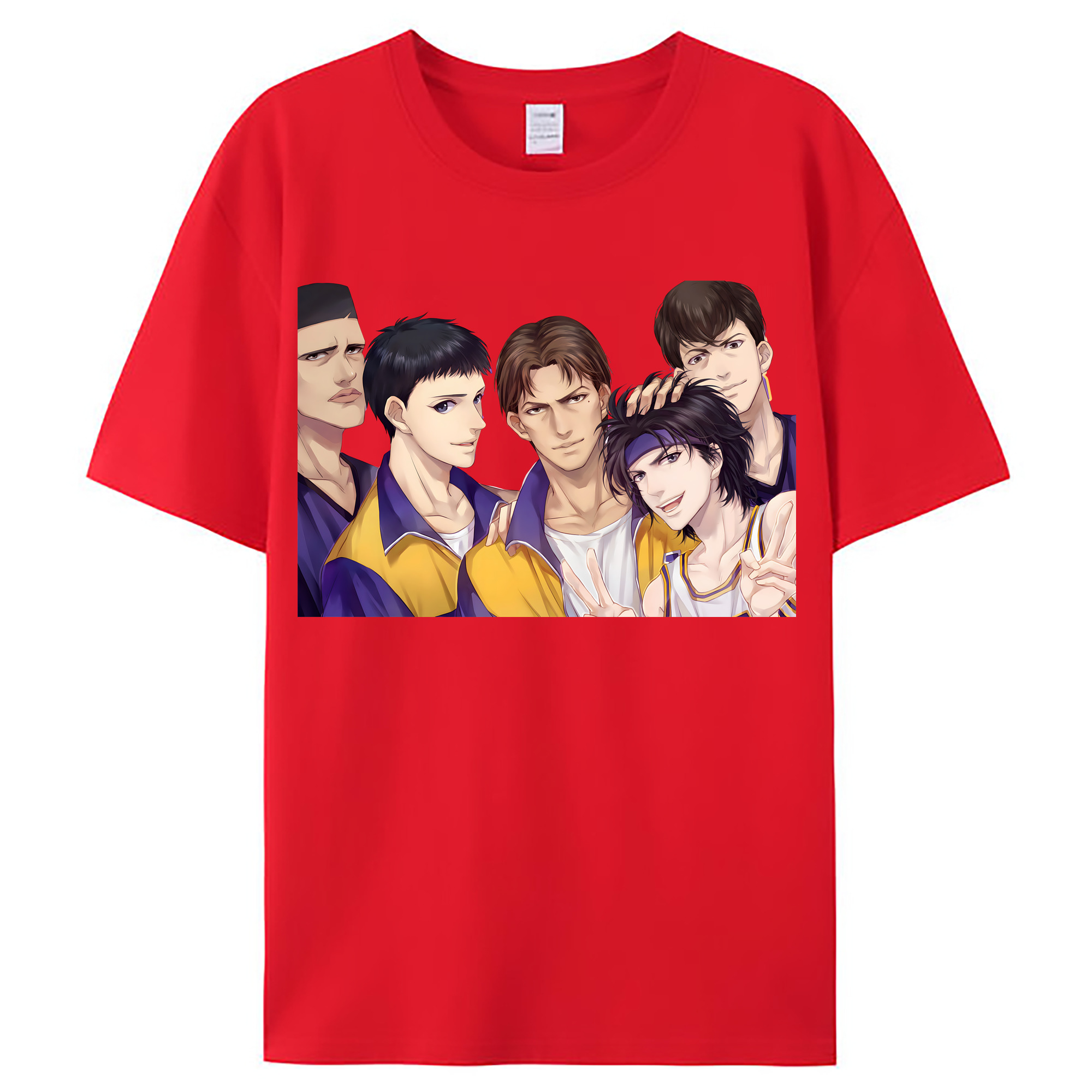 （画像用） SLAM DUNK／スラムダンク レディースカジュアルプリントTシャツ（綿100％）