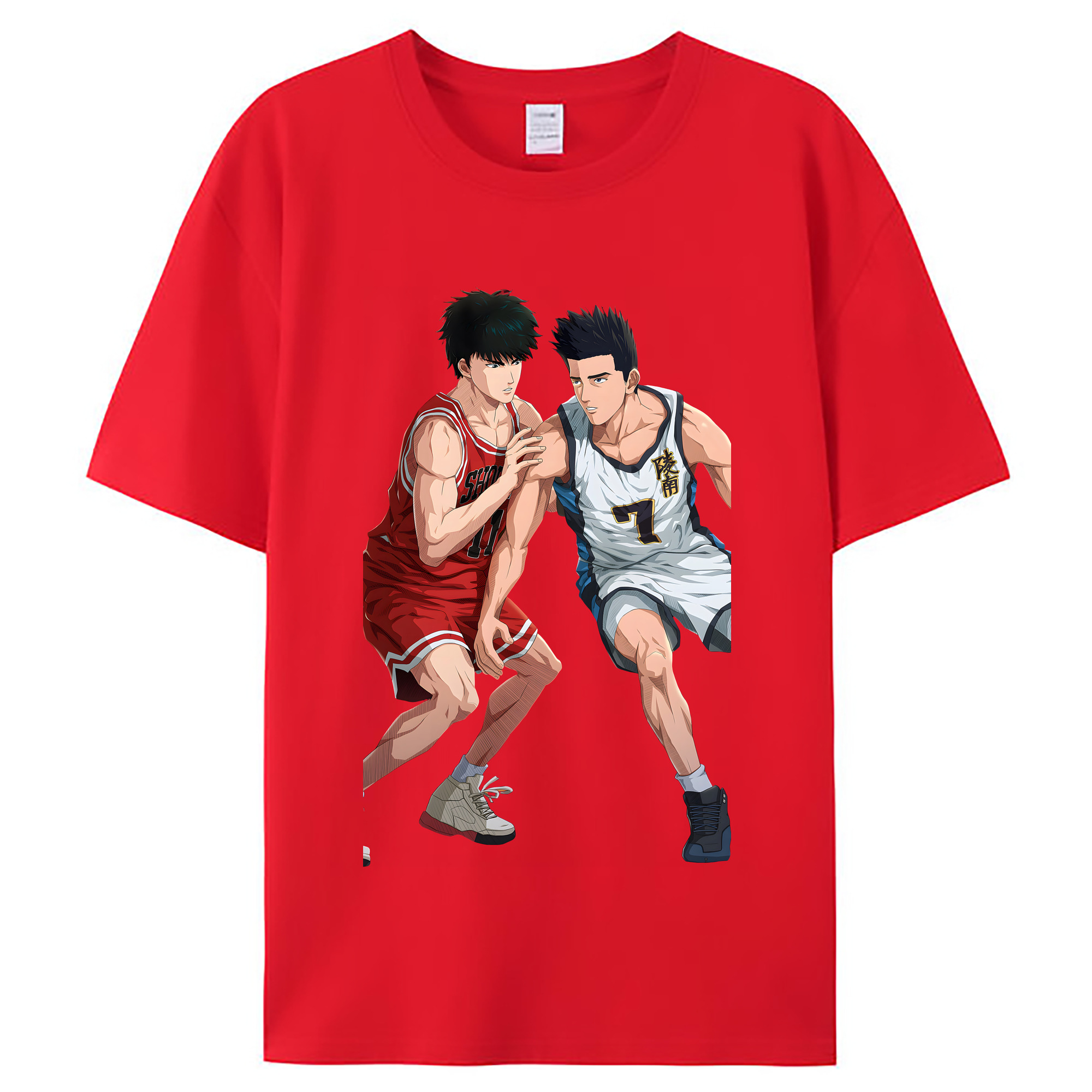 （画像用） SLAM DUNK／スラムダンク レディースカジュアルプリントTシャツ（綿100％）