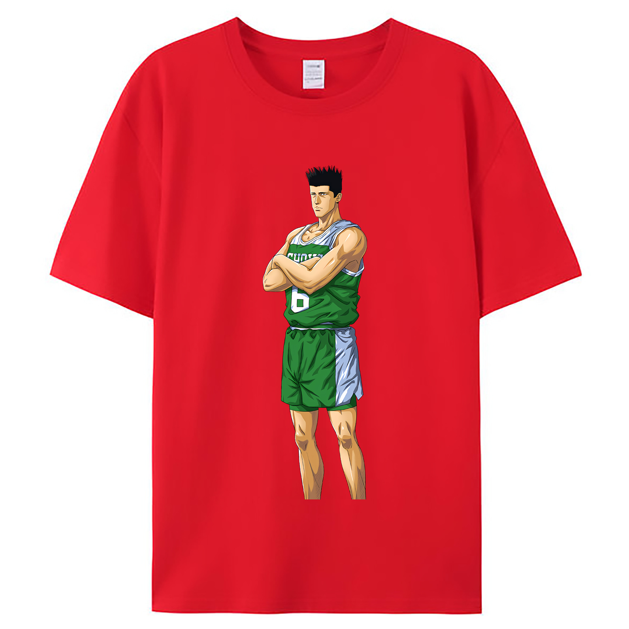 （画像用） SLAM DUNK／スラムダンク レディースカジュアルプリントTシャツ（綿100％）