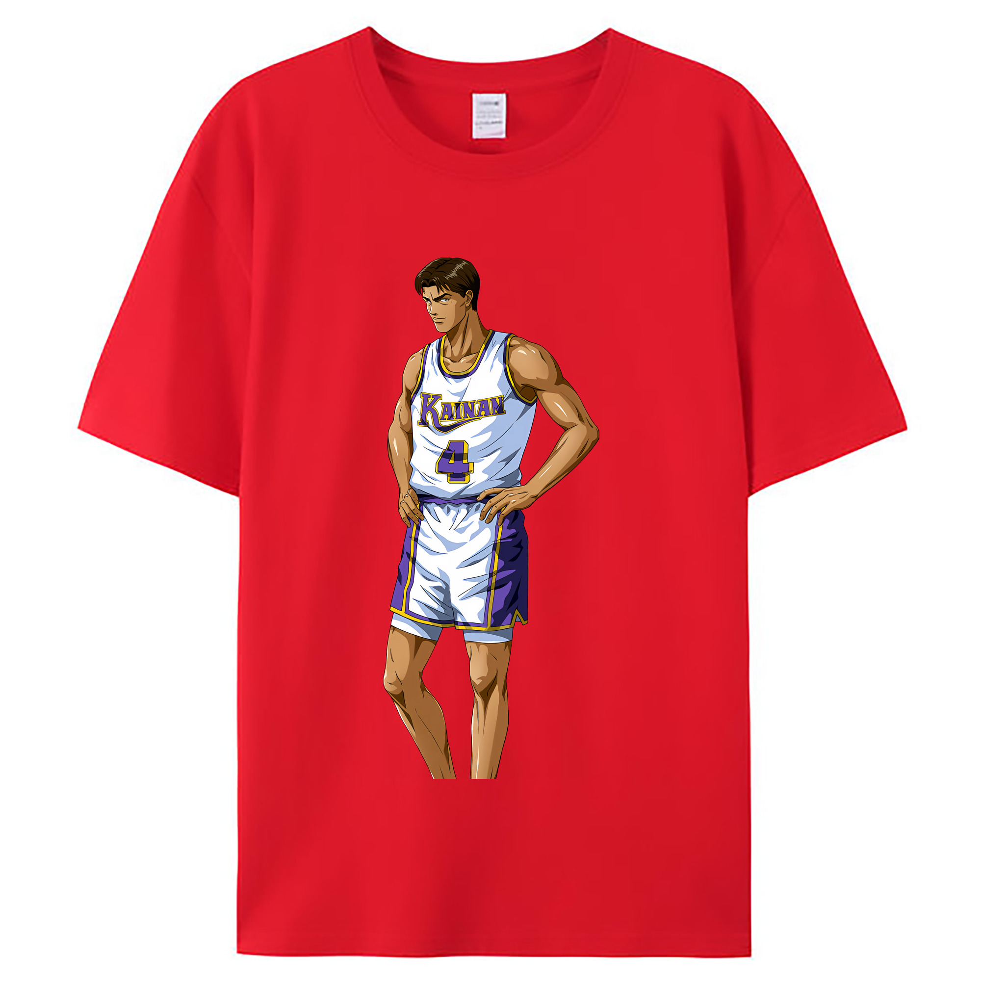 （画像用） SLAM DUNK／スラムダンク レディースカジュアルプリントTシャツ（綿100％）