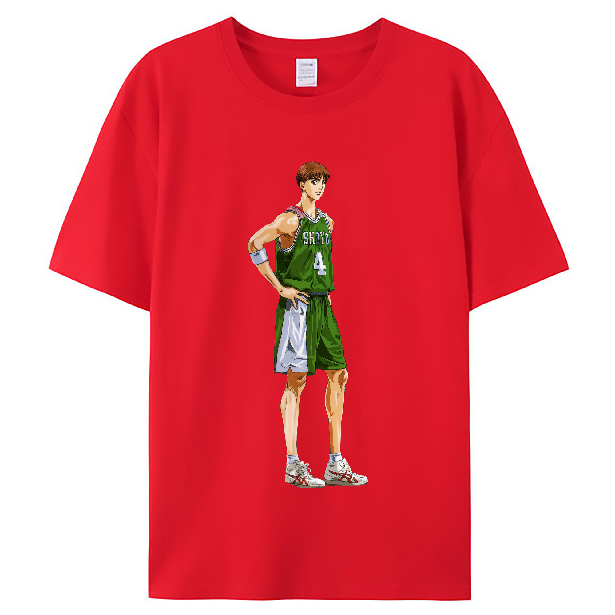 （画像用） SLAM DUNK／スラムダンク レディースカジュアルプリントTシャツ（綿100％）