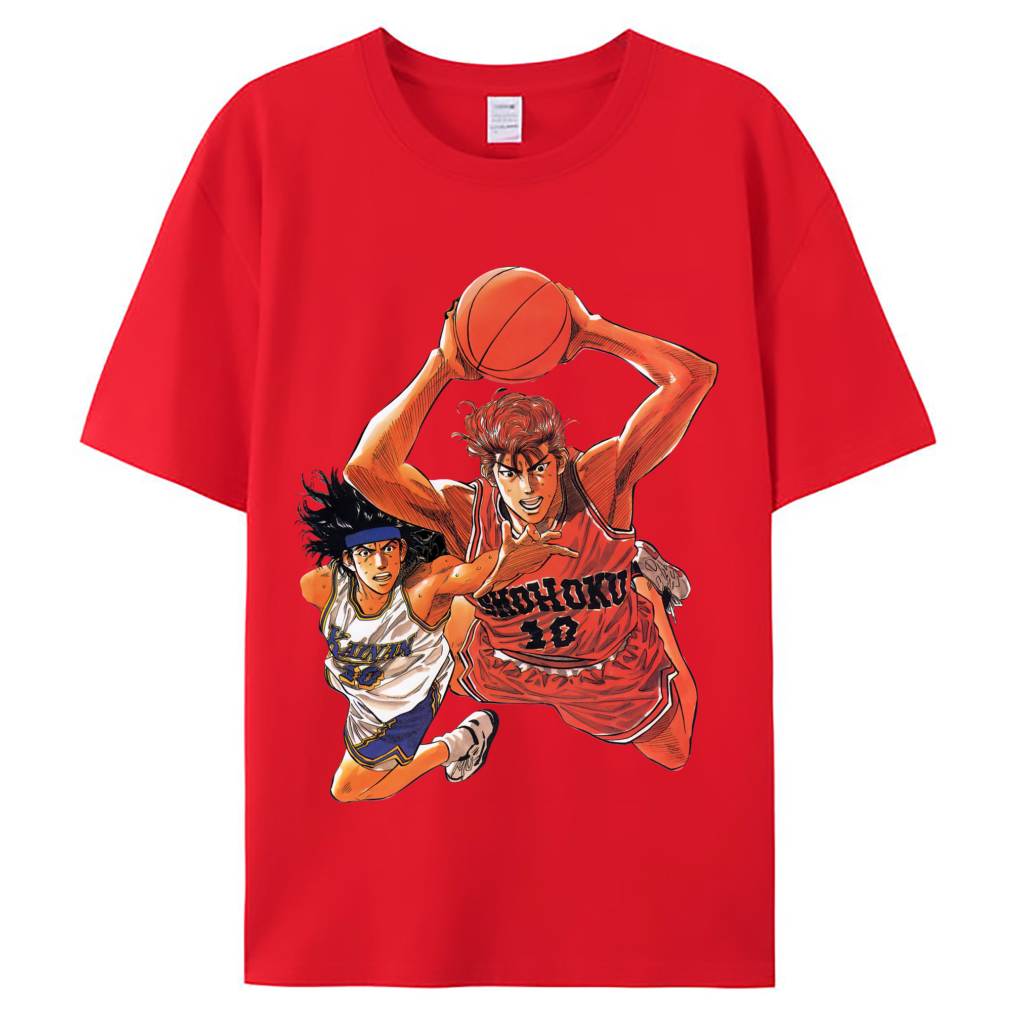 （画像用） SLAM DUNK／スラムダンク レディースカジュアルプリントTシャツ（綿100％）
