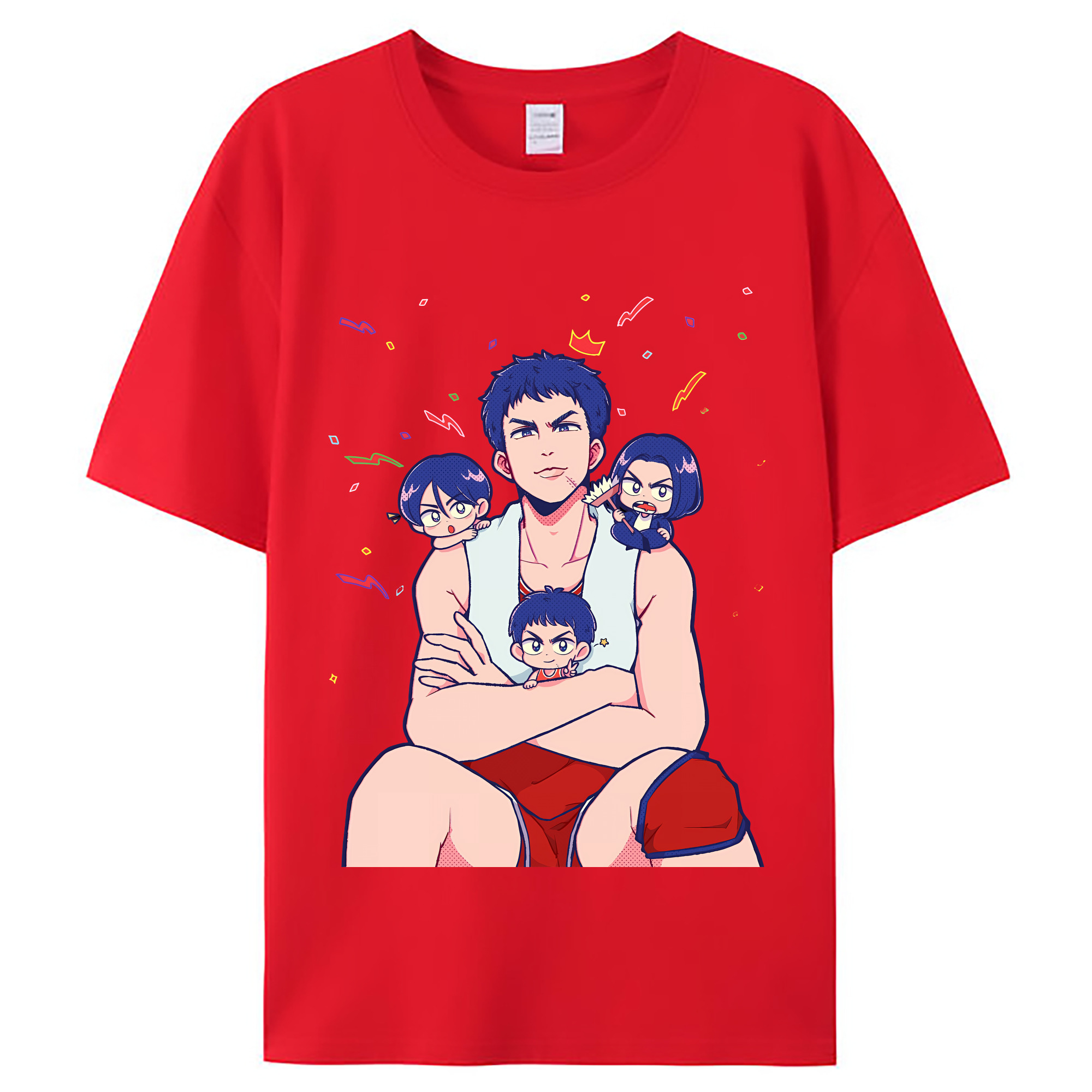 （画像用） SLAM DUNK／スラムダンク レディースカジュアルプリントTシャツ（綿100％）