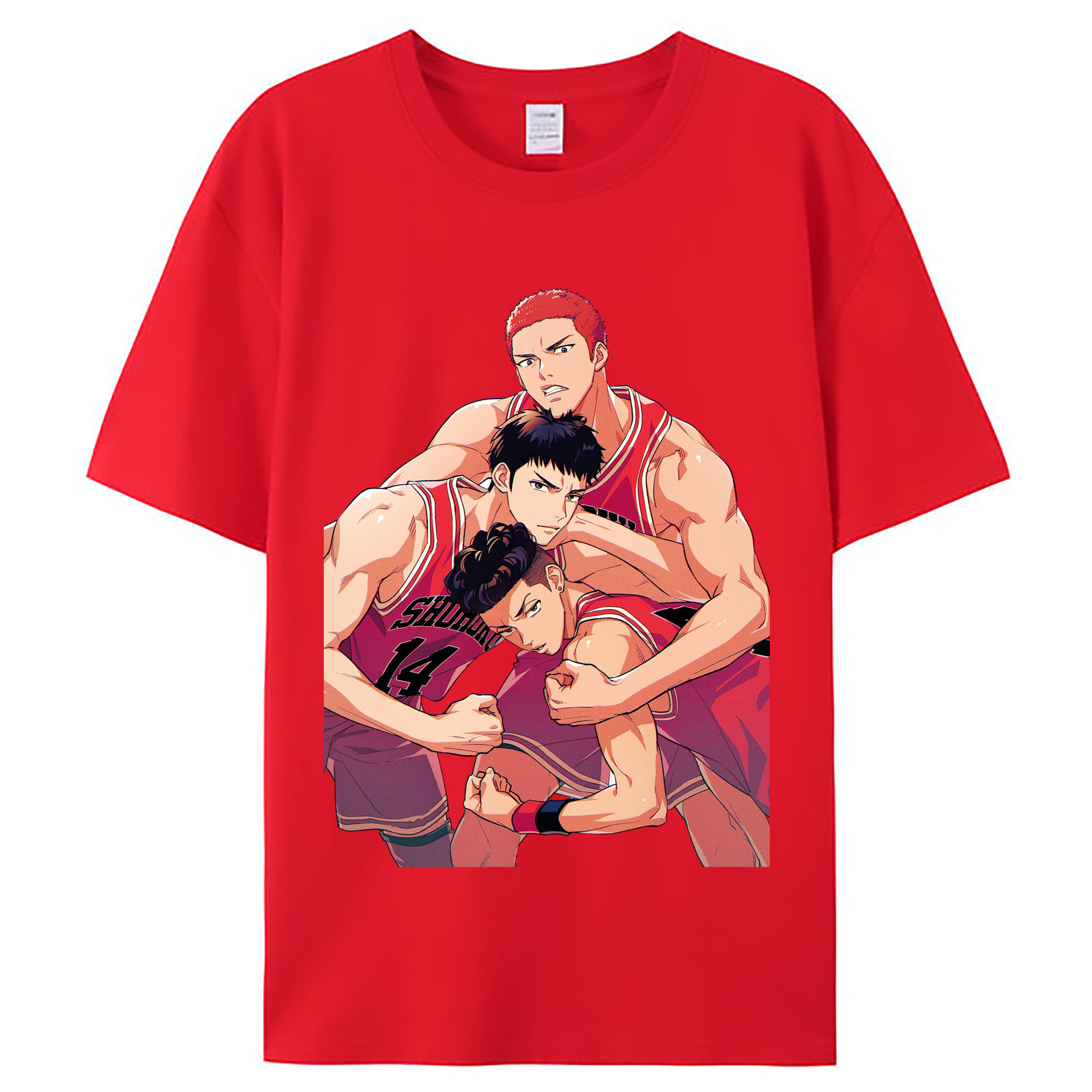 （画像用） SLAM DUNK／スラムダンク レディースカジュアルプリントTシャツ（綿100％）