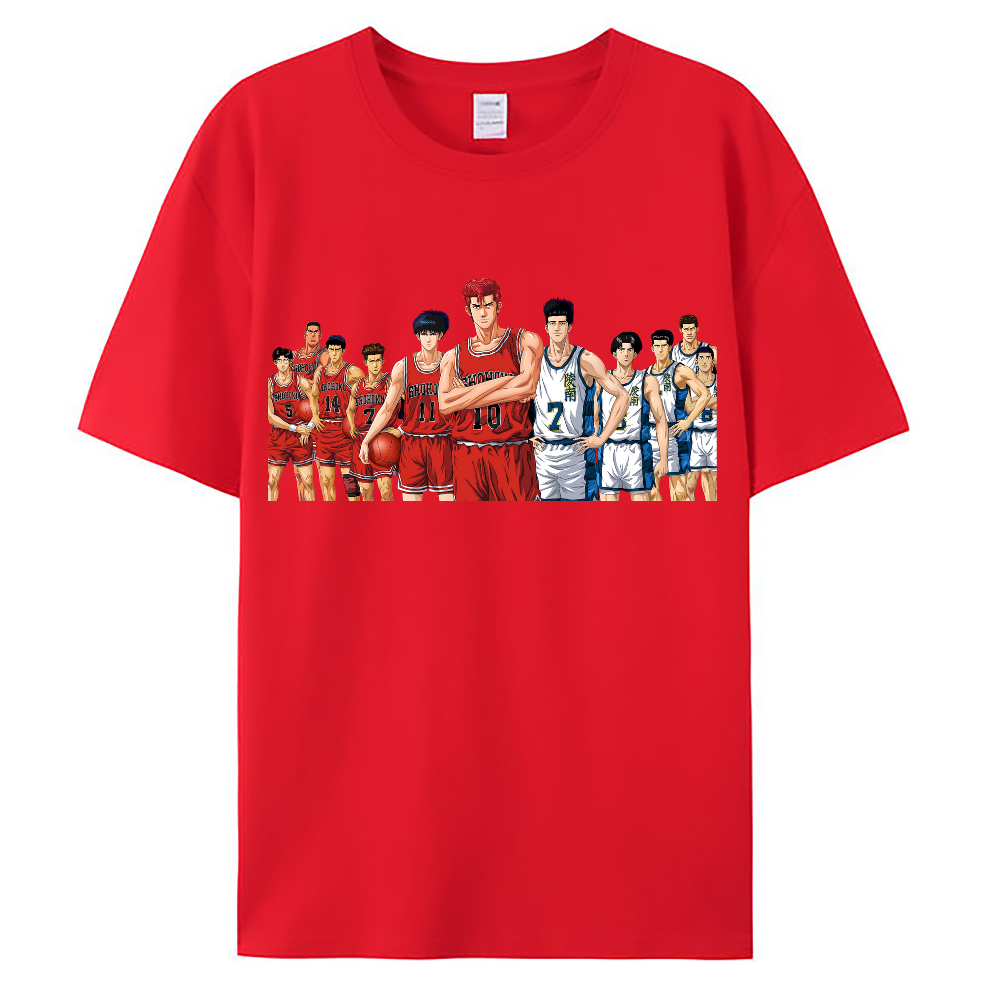 （画像用） SLAM DUNK／スラムダンク レディースカジュアルプリントTシャツ（綿100％）