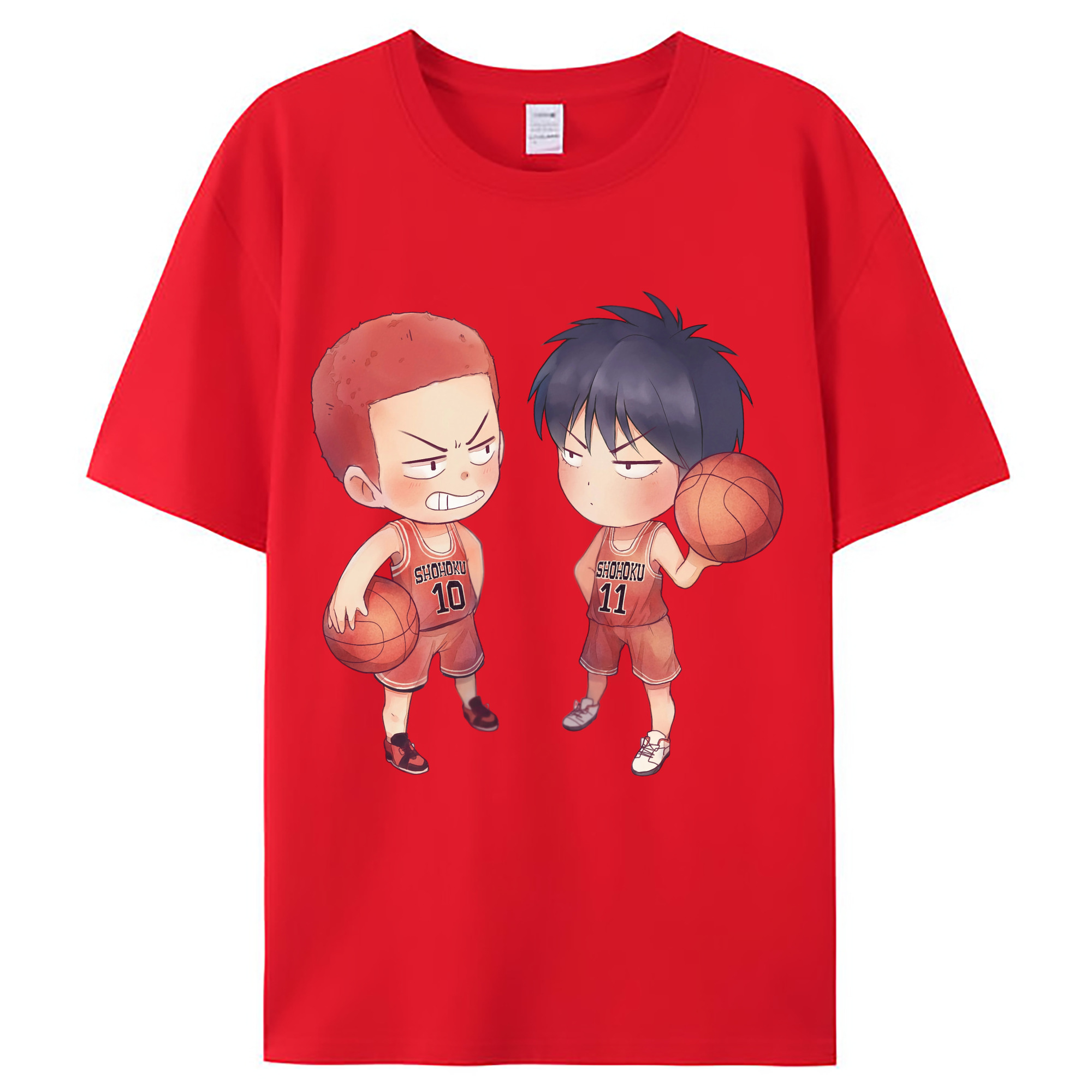 （画像用） SLAM DUNK／スラムダンク レディースカジュアルプリントTシャツ（綿100％）
