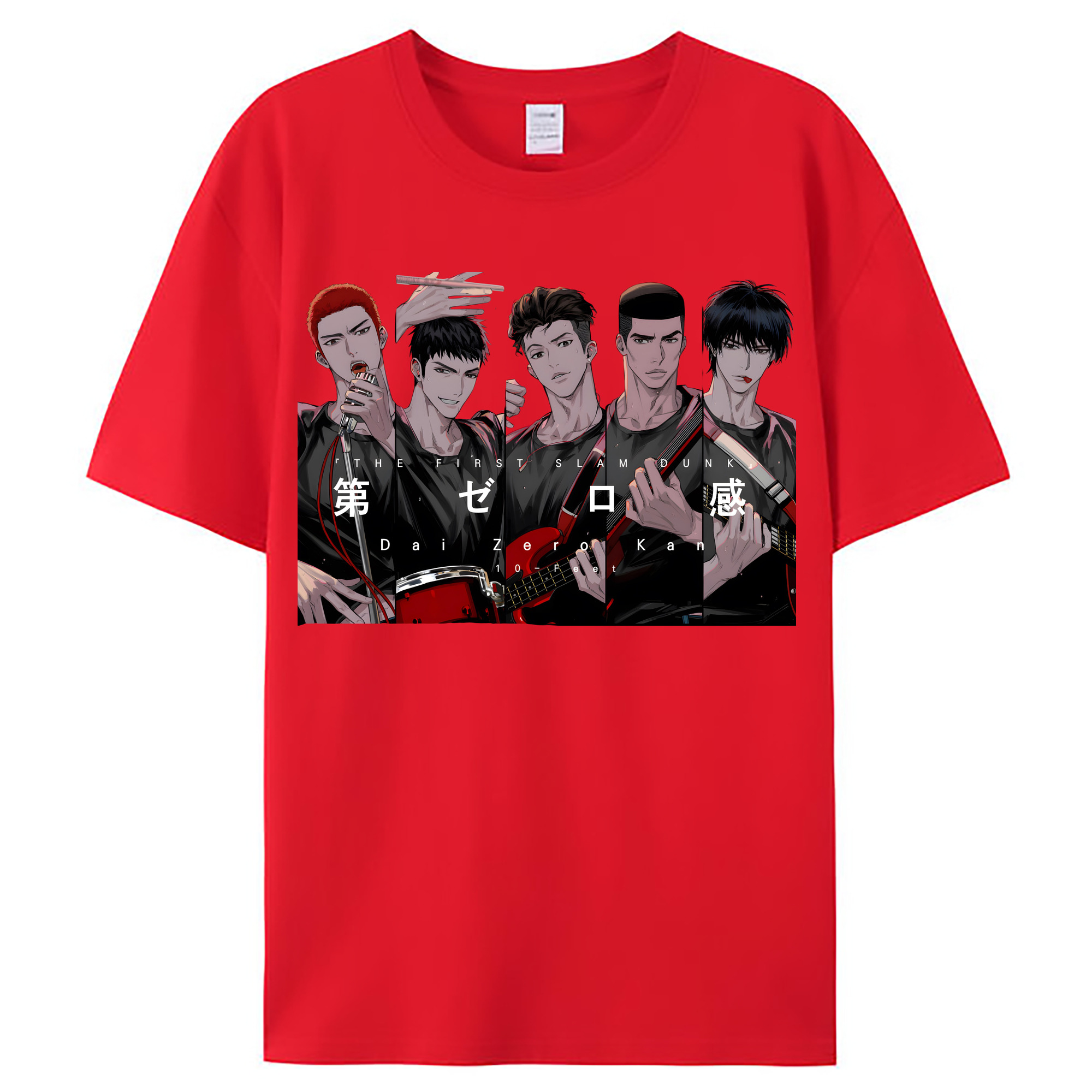 （画像用） SLAM DUNK／スラムダンク レディースカジュアルプリントTシャツ（綿100％）