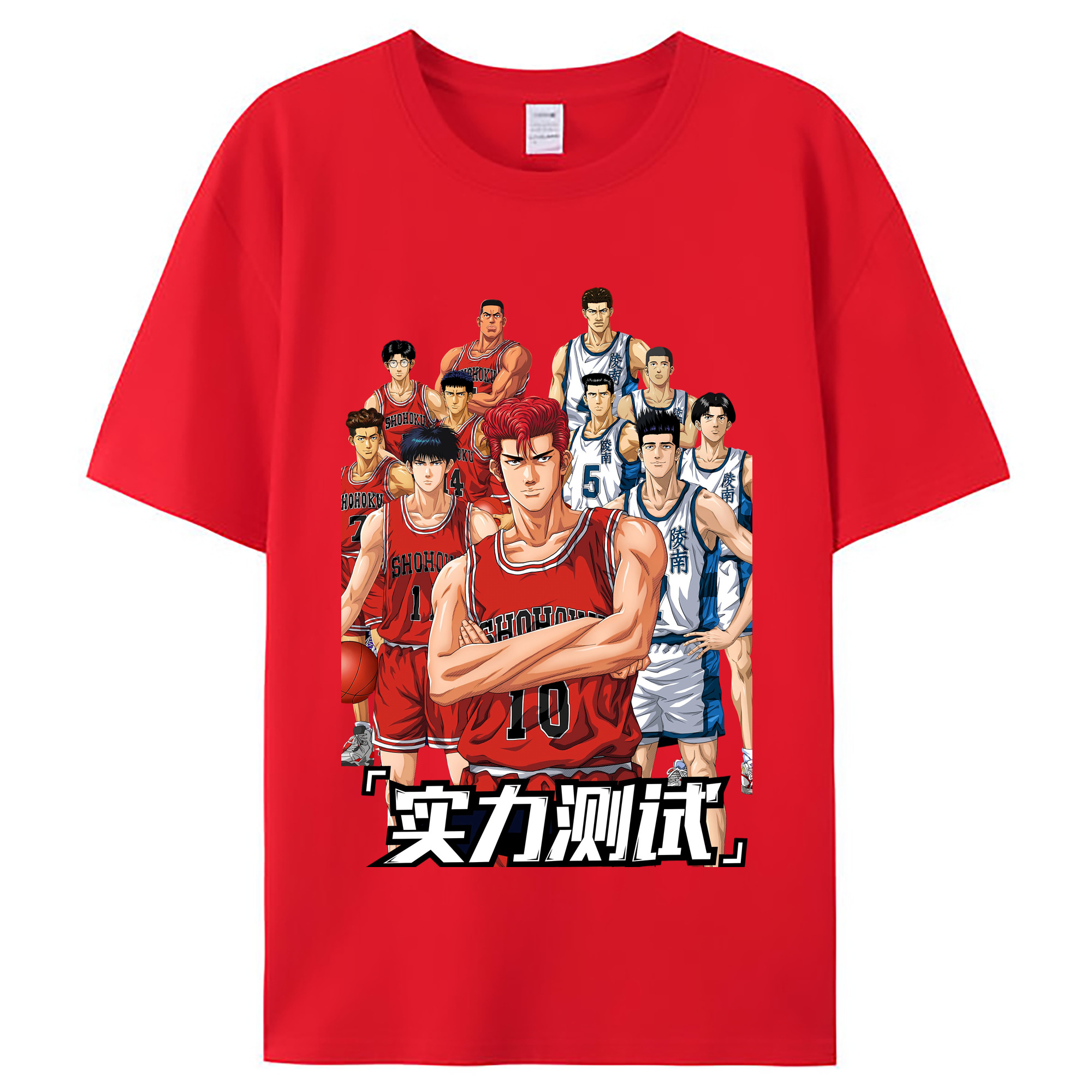 （画像用） SLAM DUNK／スラムダンク レディースカジュアルプリントTシャツ（綿100％）