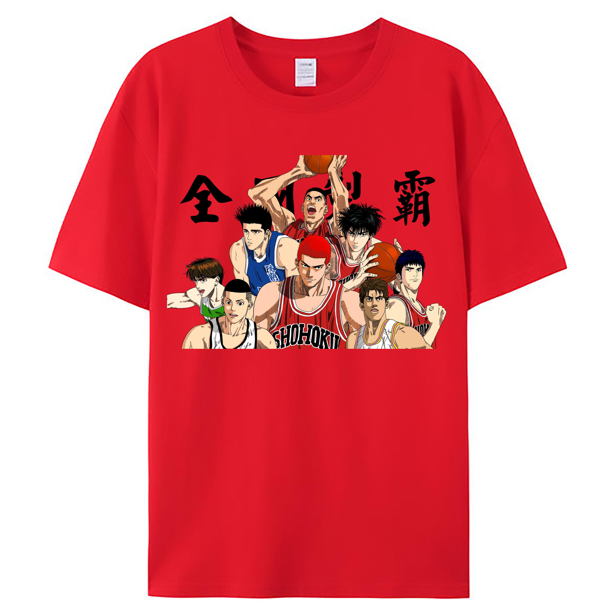 （画像用） SLAM DUNK／スラムダンク レディースカジュアルプリントTシャツ（綿100％）