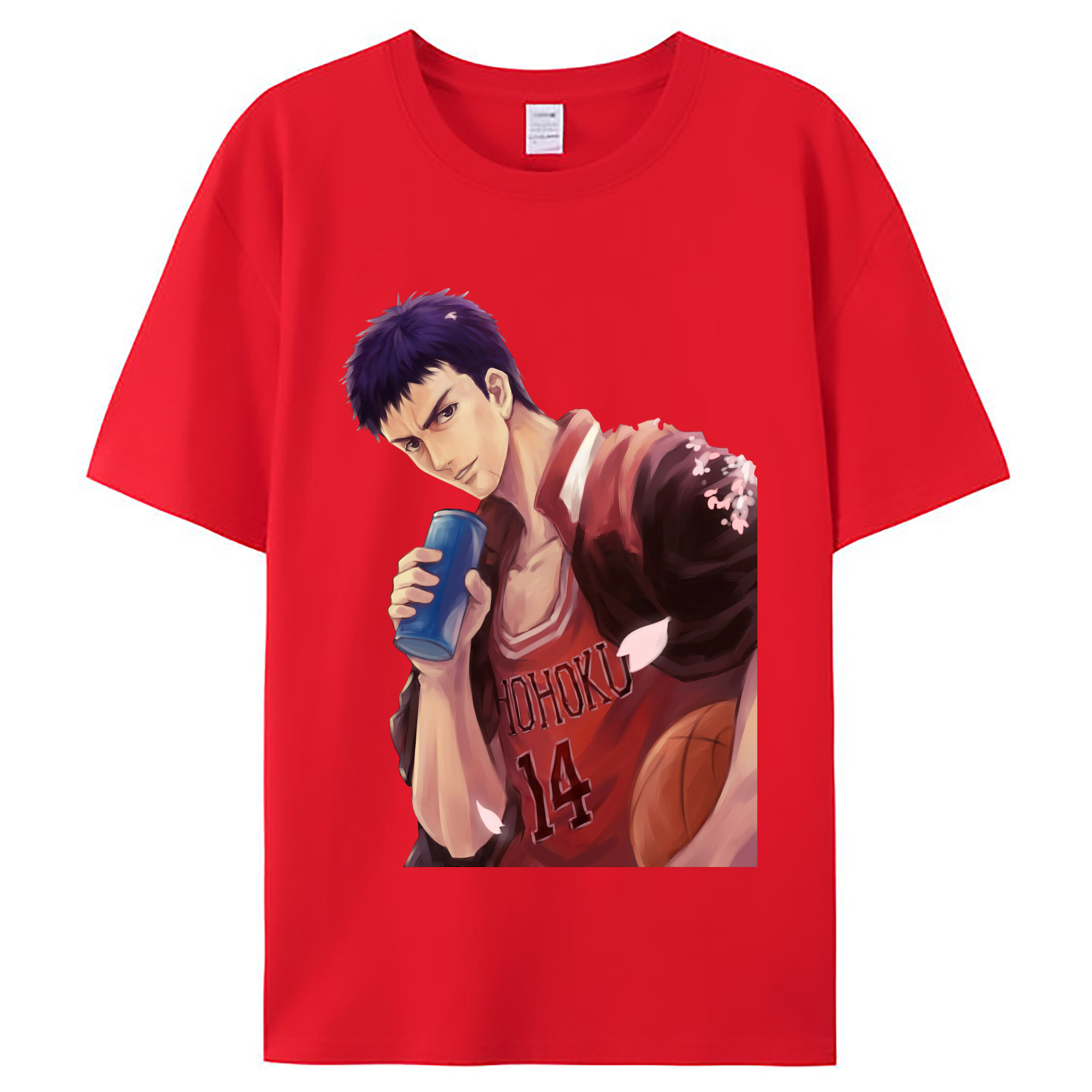 （画像用） SLAM DUNK／スラムダンク レディースカジュアルプリントTシャツ（綿100％）