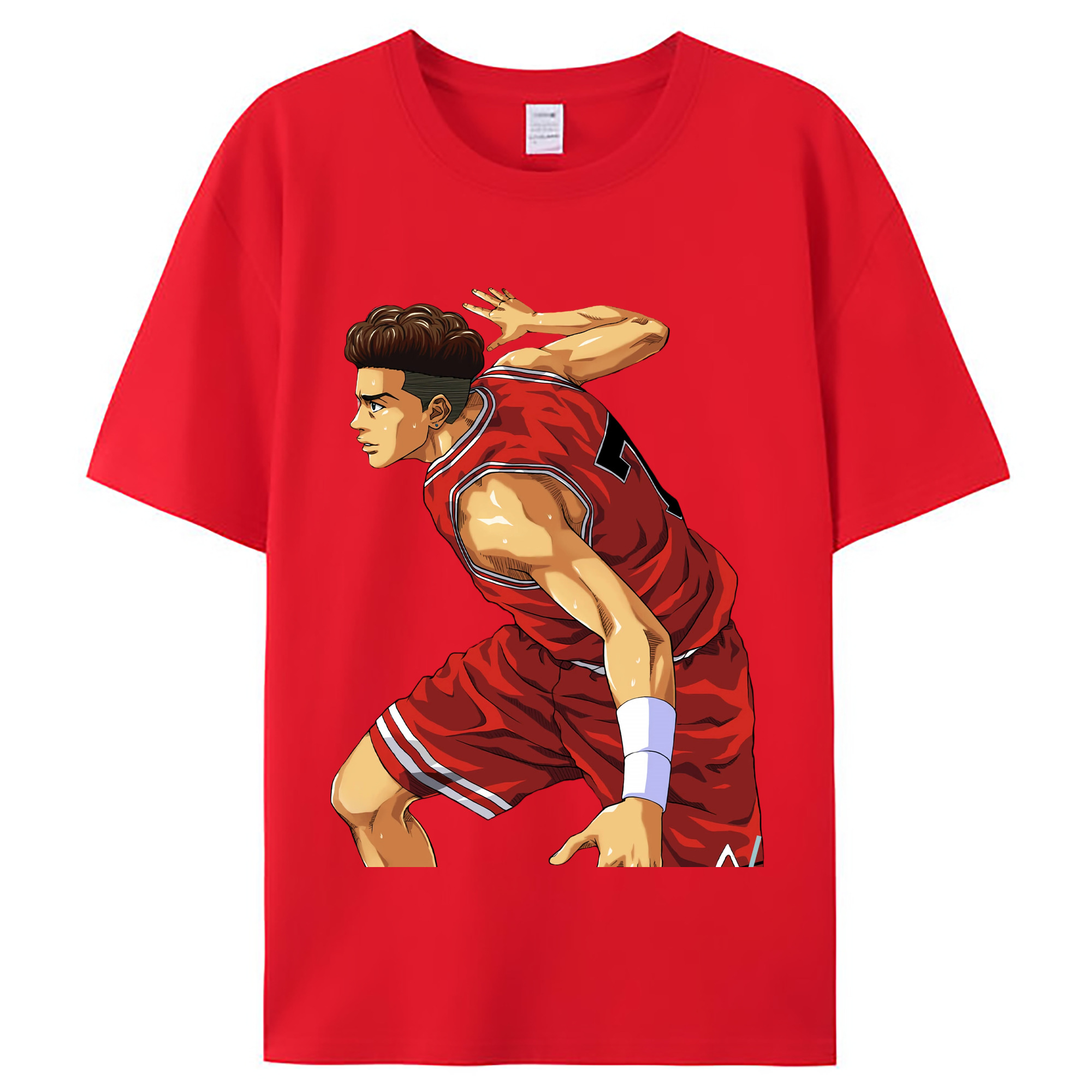 （画像用） SLAM DUNK／スラムダンク レディースカジュアルプリントTシャツ（綿100％）
