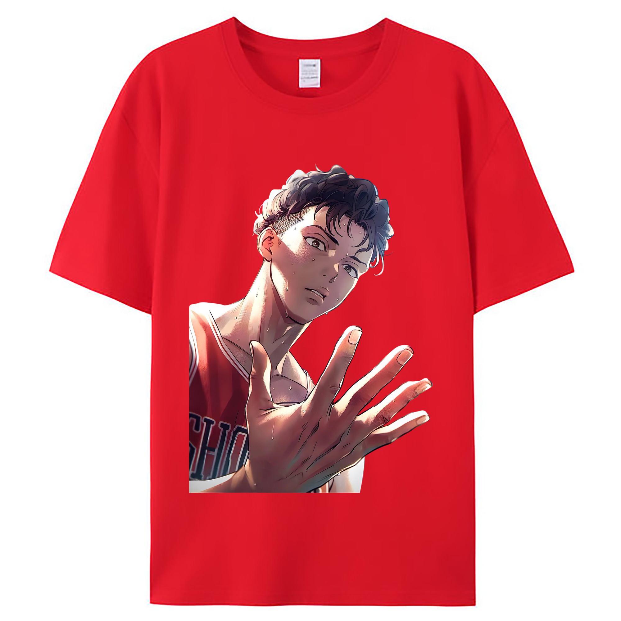 （画像用） SLAM DUNK／スラムダンク レディースカジュアルプリントTシャツ（綿100％）