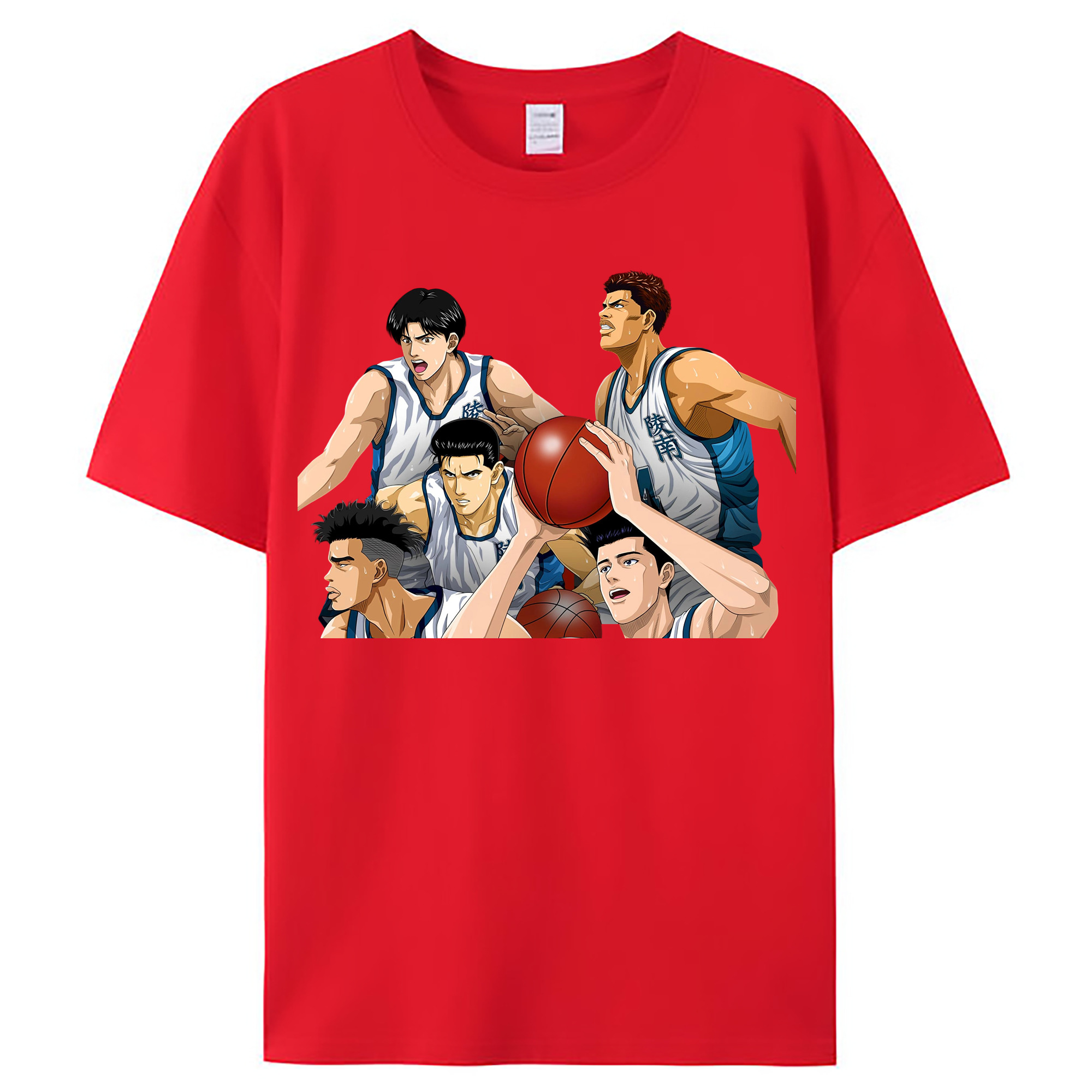 （画像用） SLAM DUNK／スラムダンク レディースカジュアルプリントTシャツ（綿100％）