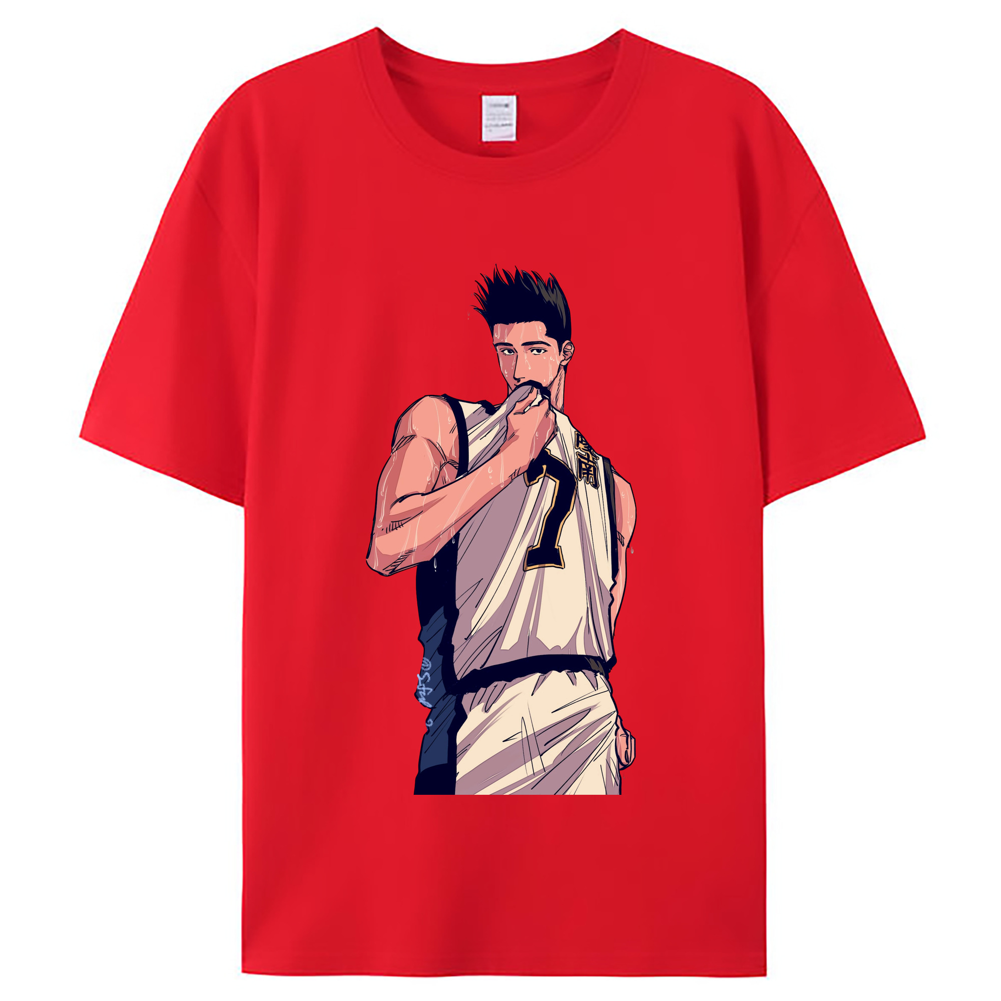 （画像用） SLAM DUNK／スラムダンク レディースカジュアルプリントTシャツ（綿100％）