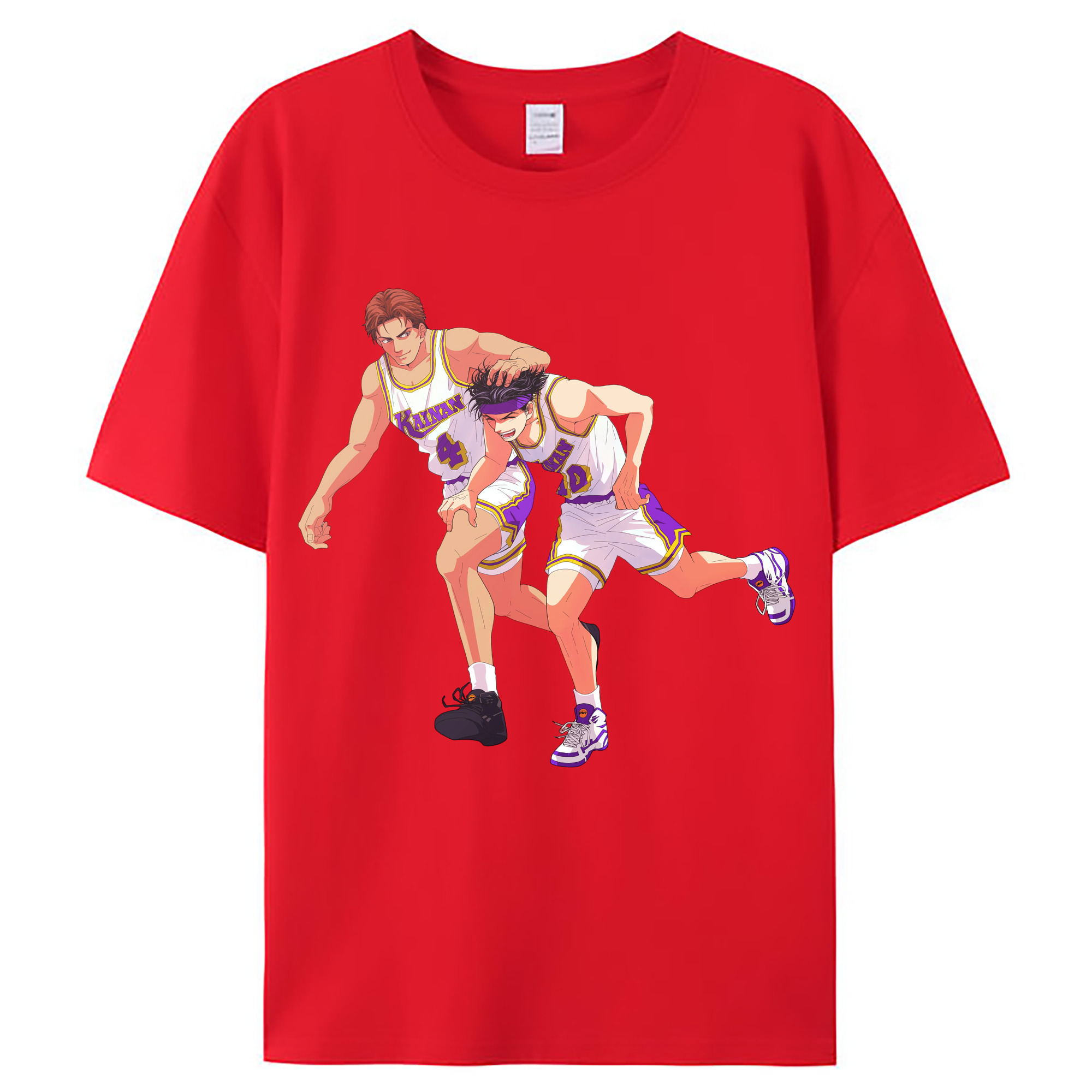 （画像用） SLAM DUNK／スラムダンク レディースカジュアルプリントTシャツ（綿100％）