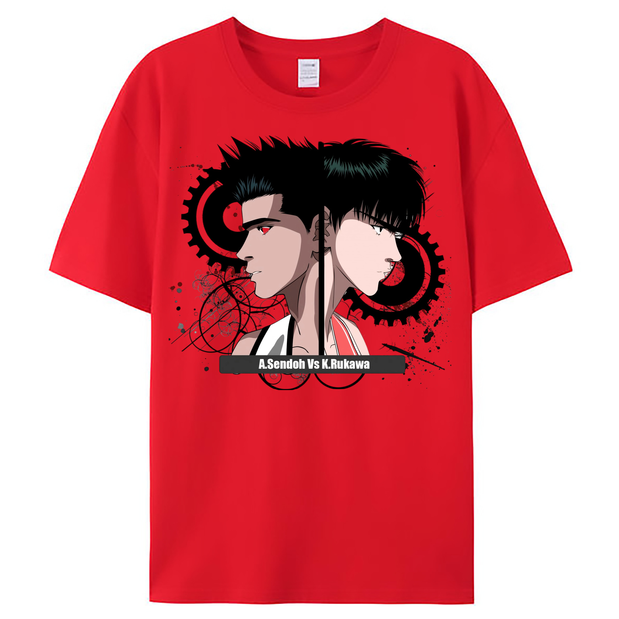 （画像用） SLAM DUNK／スラムダンク レディースカジュアルプリントTシャツ（綿100％）