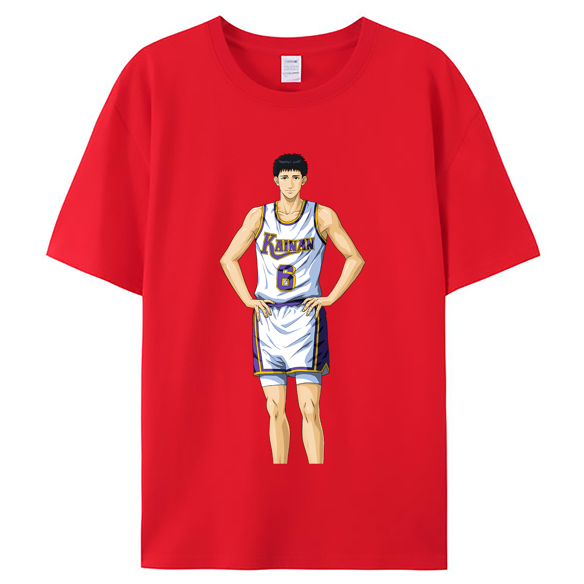 （画像用） SLAM DUNK／スラムダンク レディースカジュアルプリントTシャツ（綿100％）