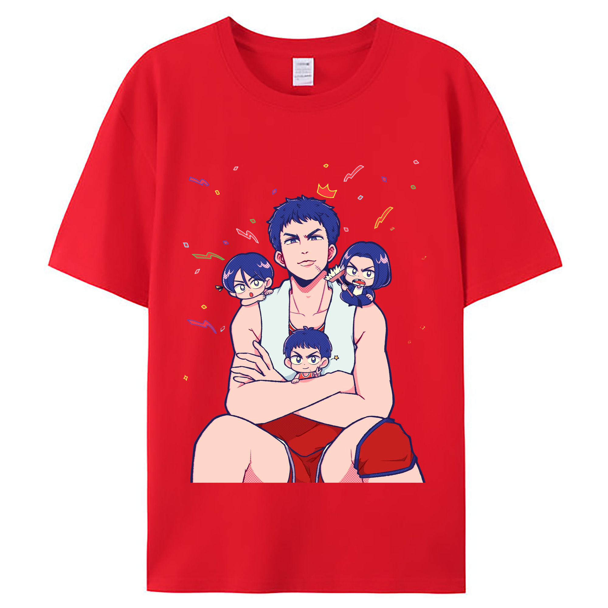 （画像用） SLAM DUNK／スラムダンク レディースカジュアルプリントTシャツ（綿100％）