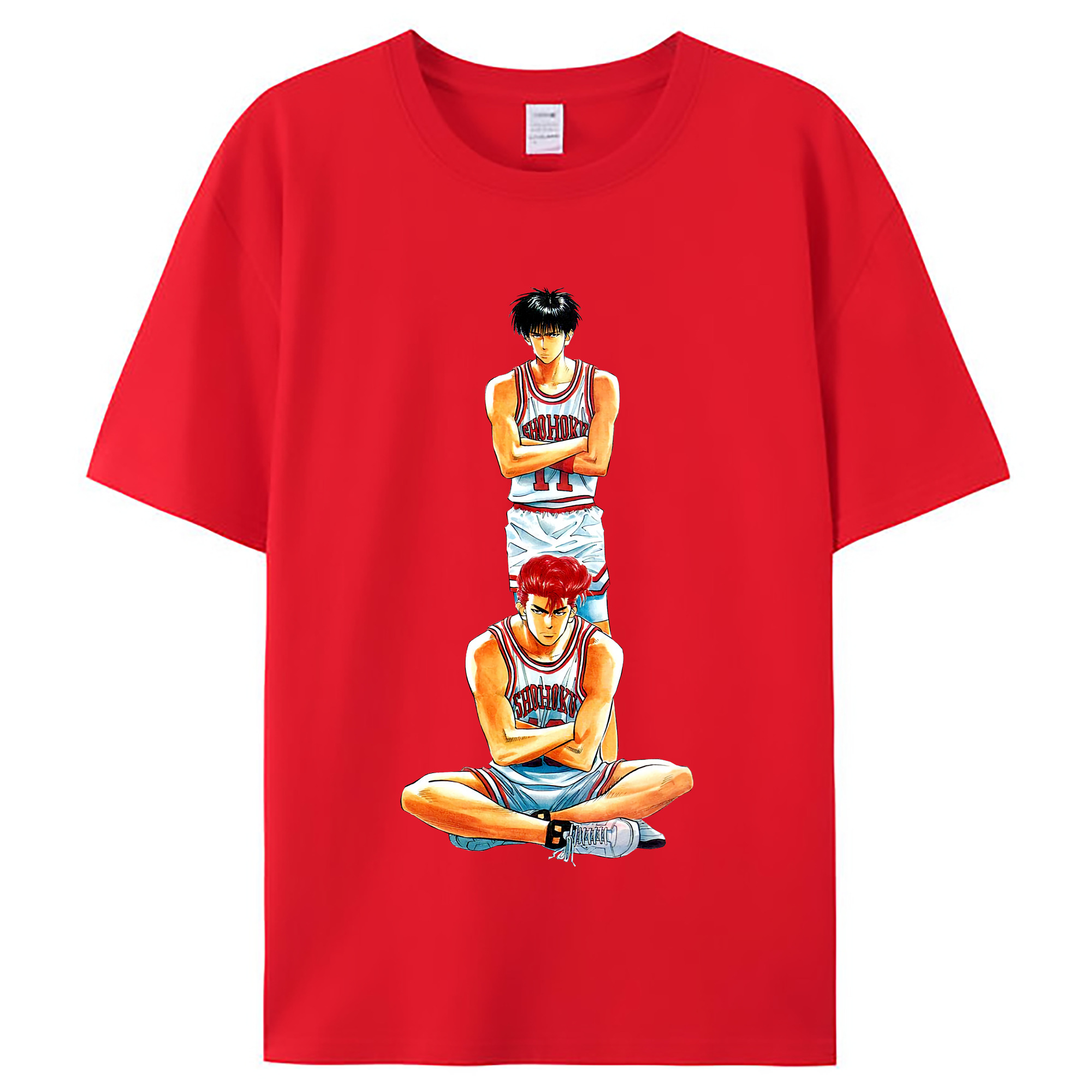 （画像用） SLAM DUNK／スラムダンク レディースカジュアルプリントTシャツ（綿100％）