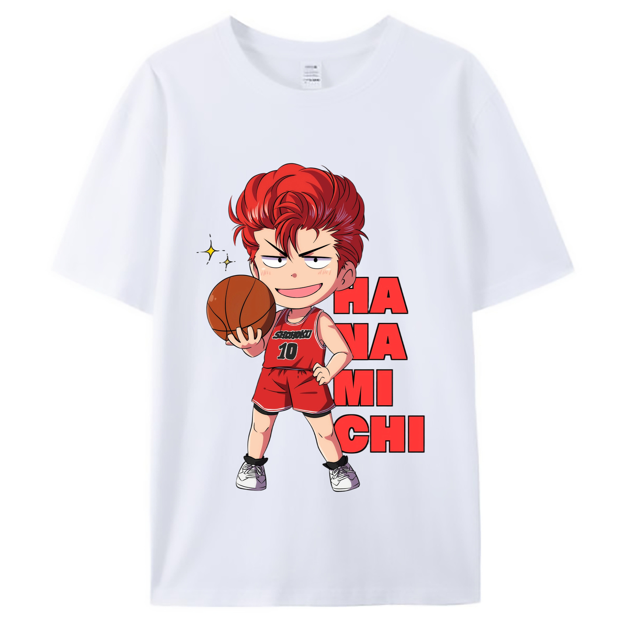 （画像用） SLAM DUNK／スラムダンク レディースカジュアルプリントTシャツ（綿100％）