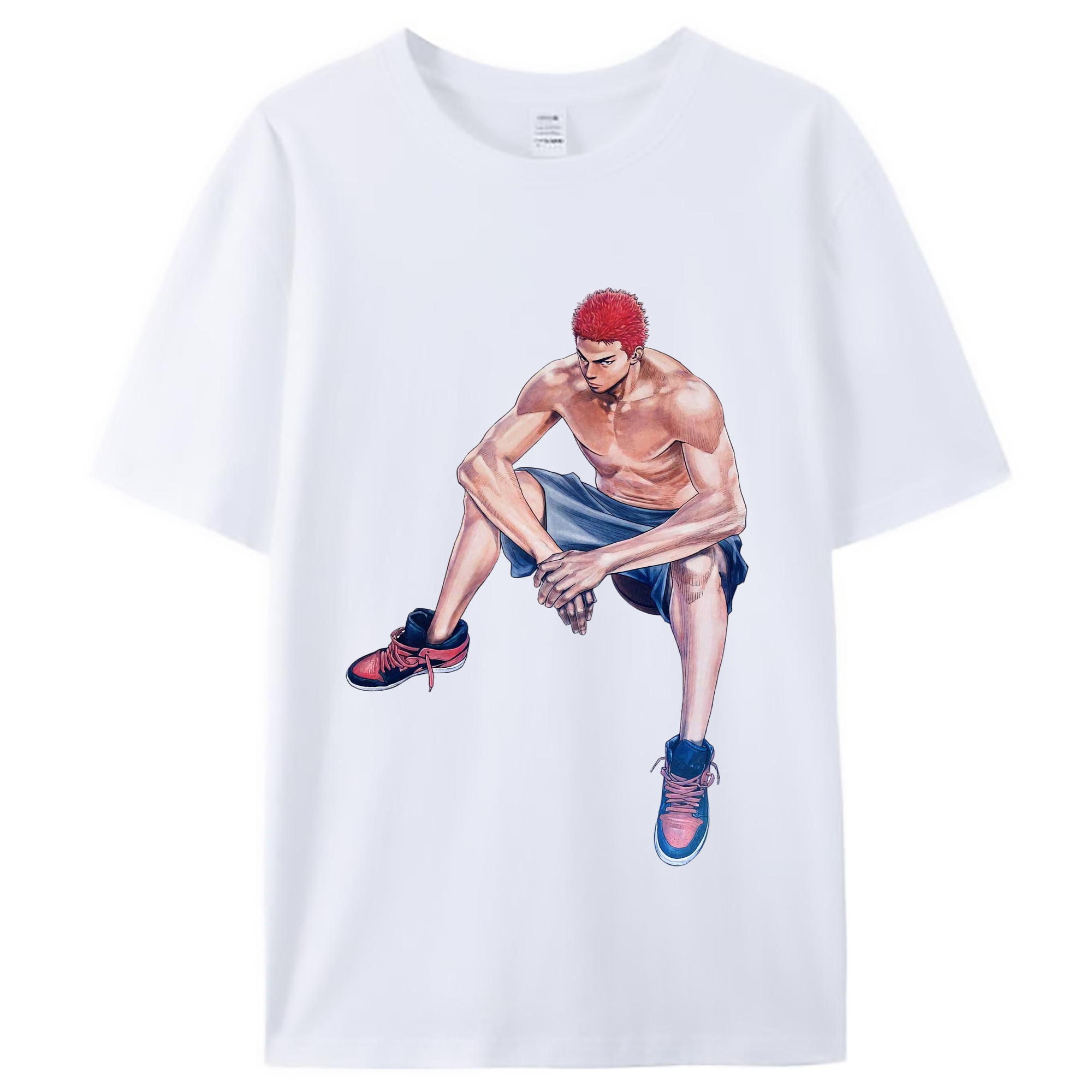 （画像用） SLAM DUNK／スラムダンク レディースカジュアルプリントTシャツ（綿100％）