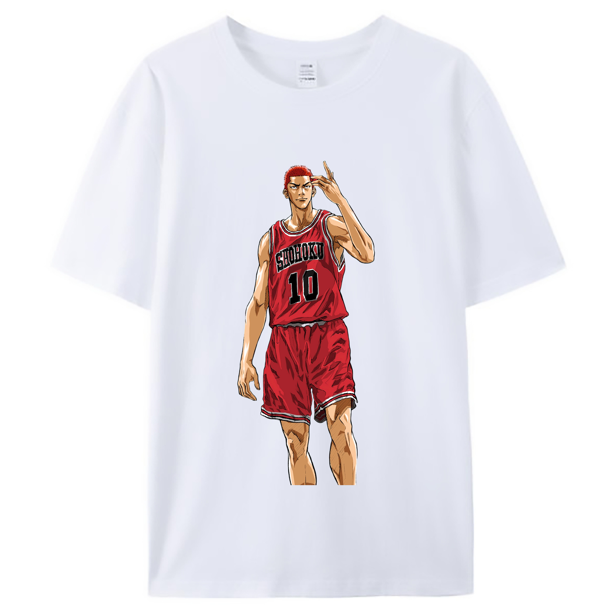（画像用） SLAM DUNK／スラムダンク レディースカジュアルプリントTシャツ（綿100％）