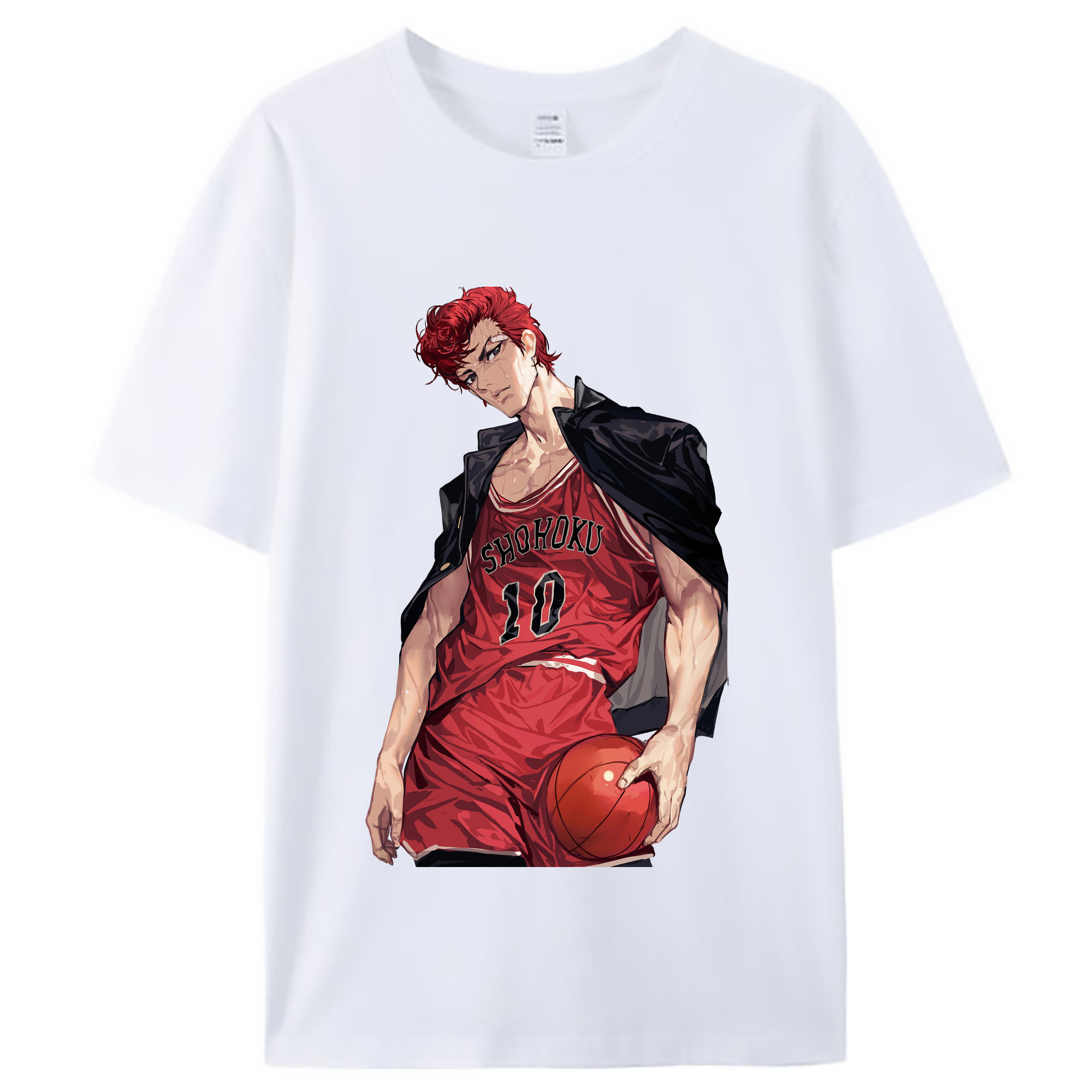 （画像用） SLAM DUNK／スラムダンク レディースカジュアルプリントTシャツ（綿100％）