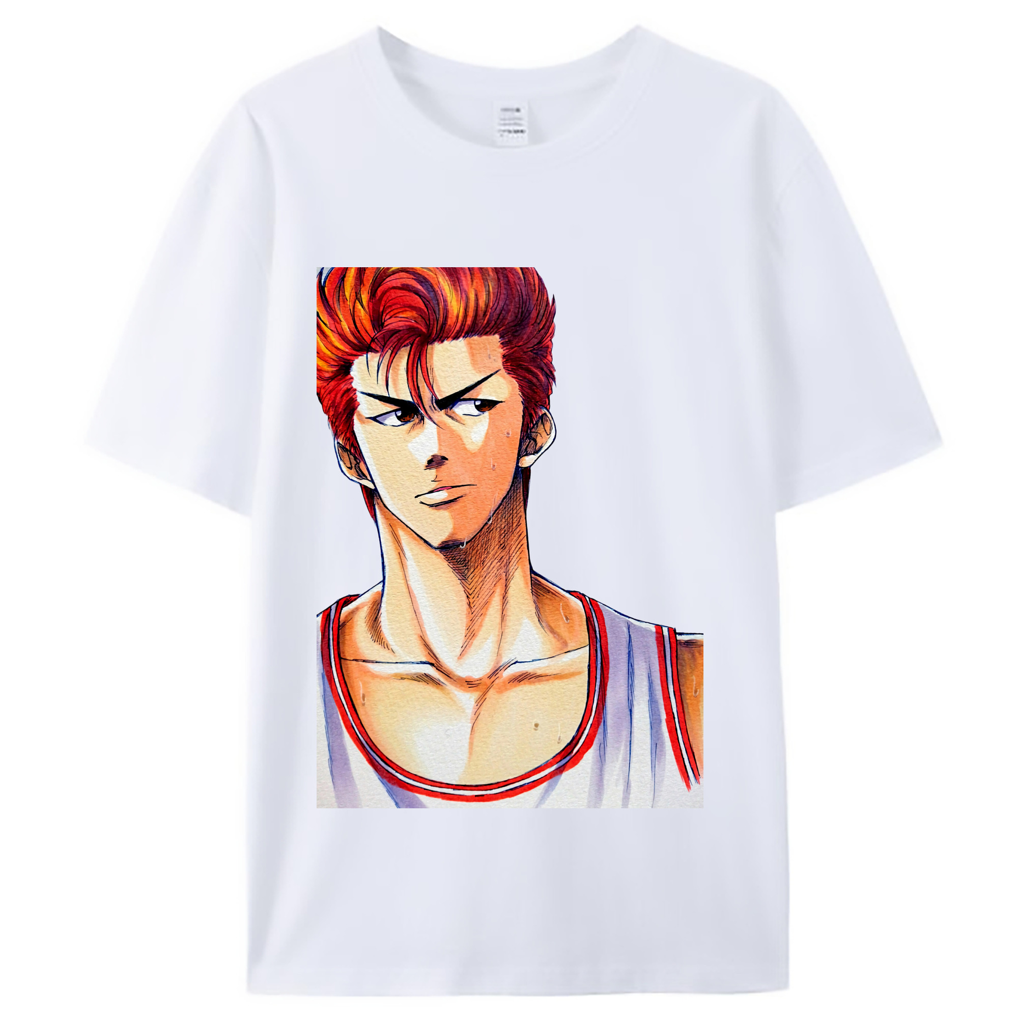 （画像用） SLAM DUNK／スラムダンク レディースカジュアルプリントTシャツ（綿100％）